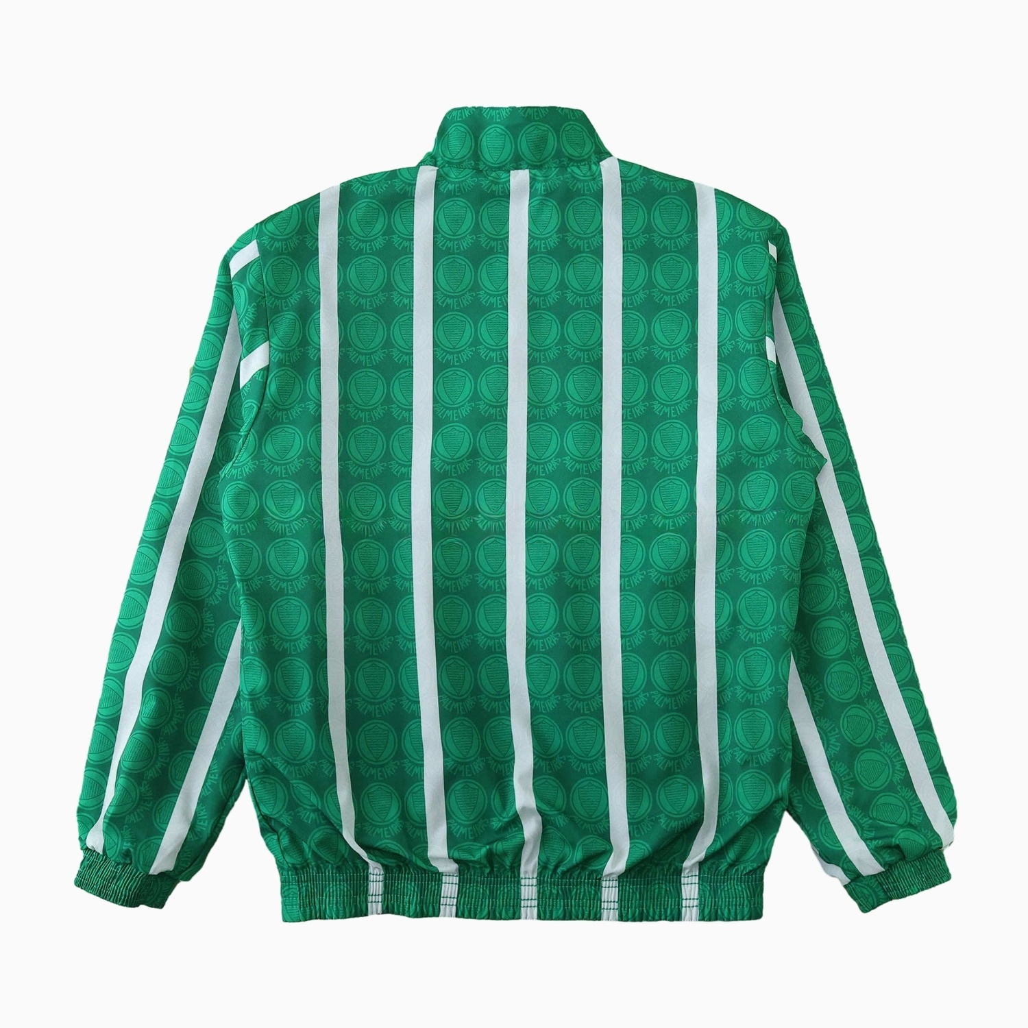 Palmeiras 25-26 Double Sided Reversible Windbreaker - Black & Green - ReplicasJersey
