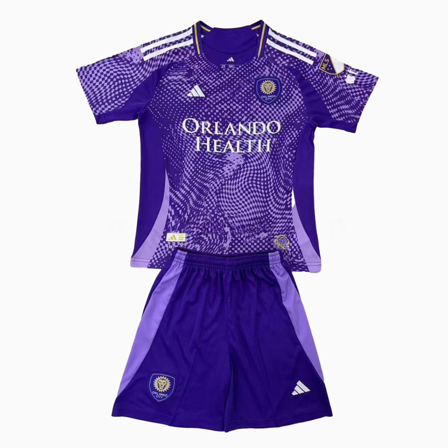 Orlando City 25-26 Home Men's Adult Jersey Set - Fans Version - ReplicasJersey