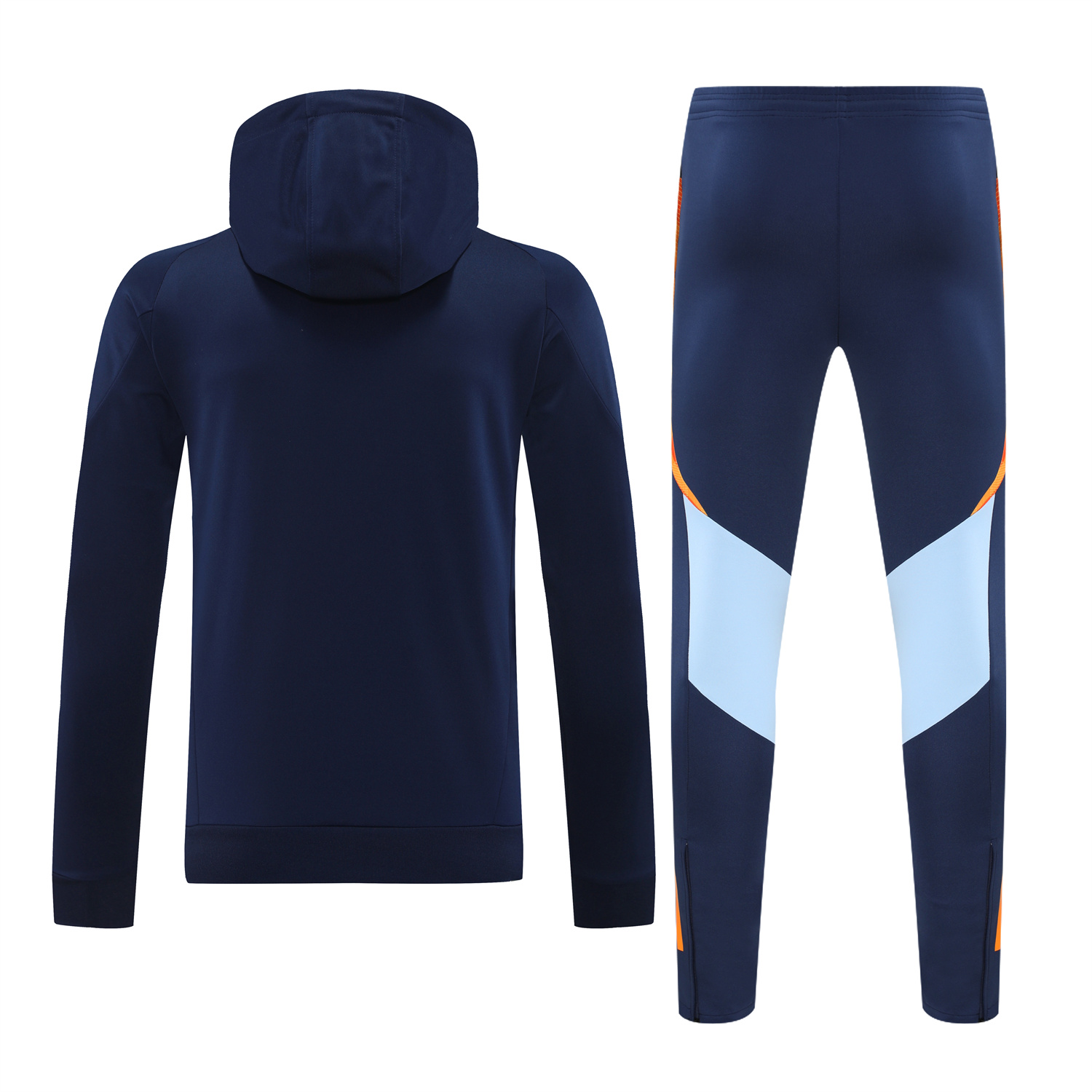 Real Madrid 24-25 Training Hoodie Set - Royal Blue Hoodie and Pants - ReplicasJersey