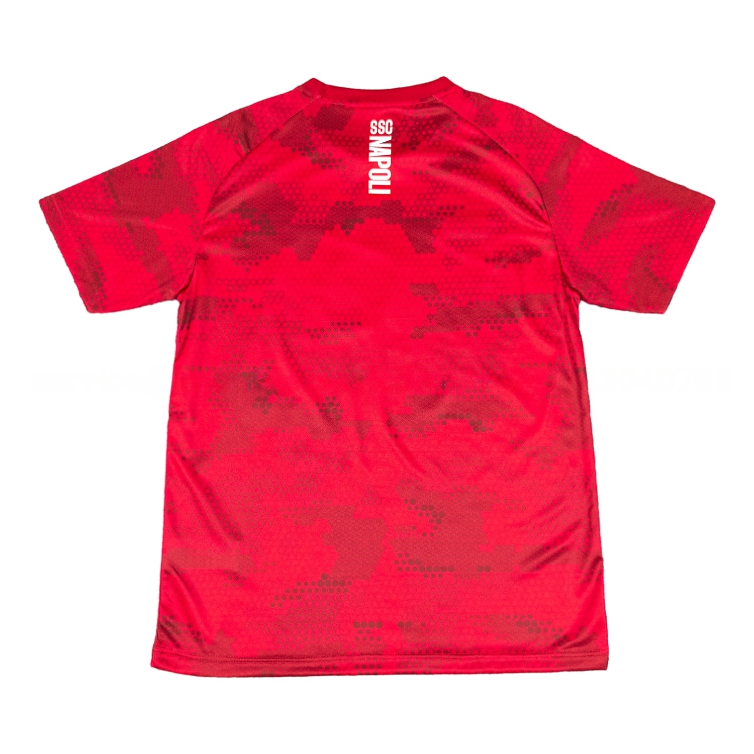 Napoli 24-25 Red Pre-Match Training Jersey - Fans Version - ReplicasJersey