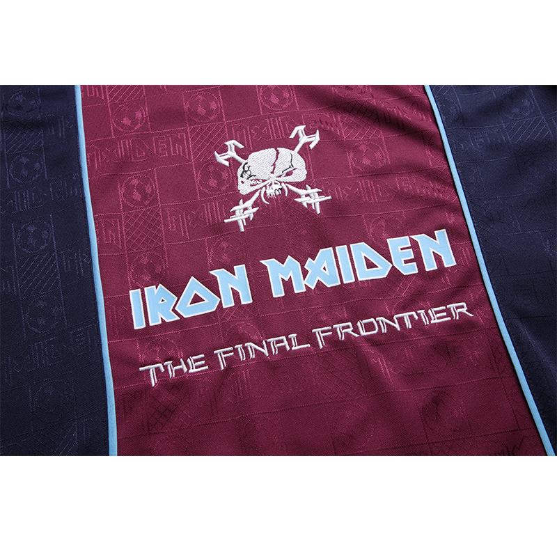 Retro Iron Maiden 2011 Away Jersey - ReplicasJersey