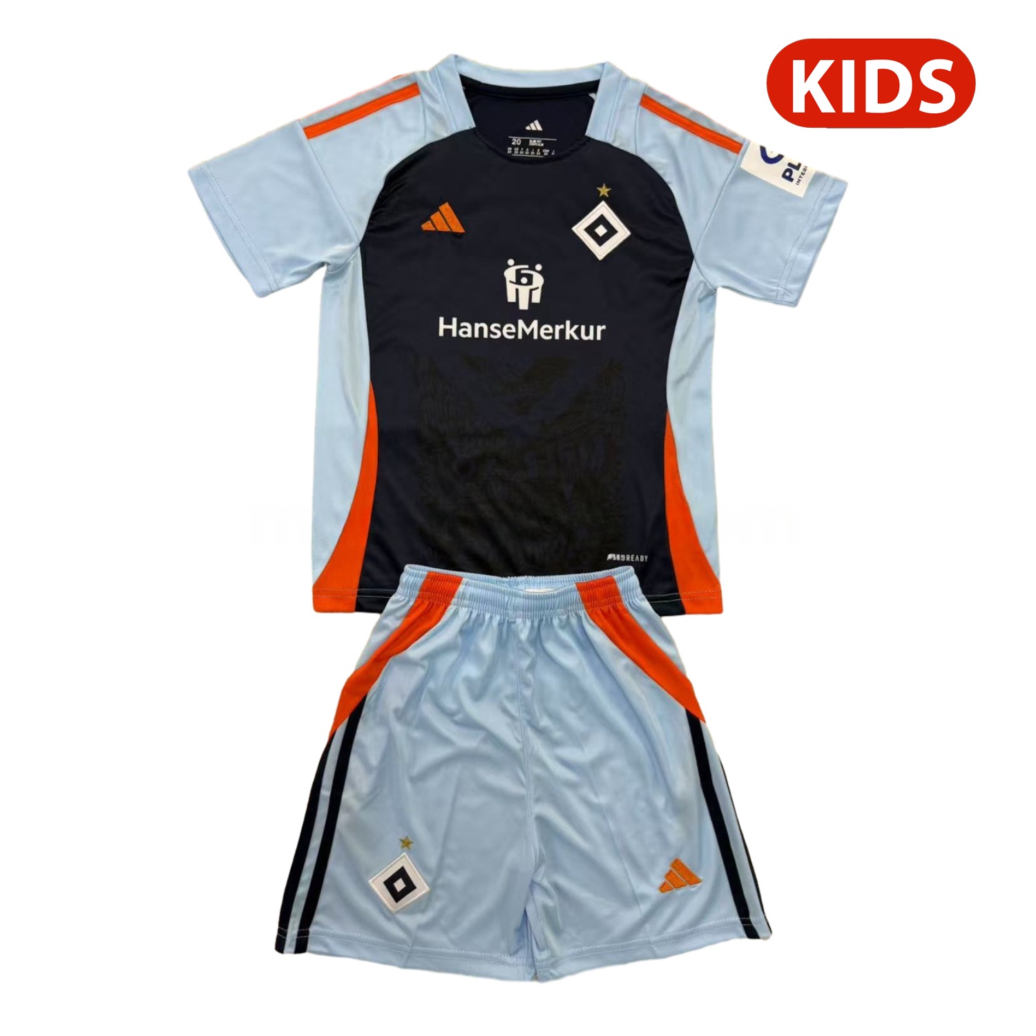 Hamburger SV 25-26 World Girls' Day Blue Special Kids Kit - ReplicasJersey