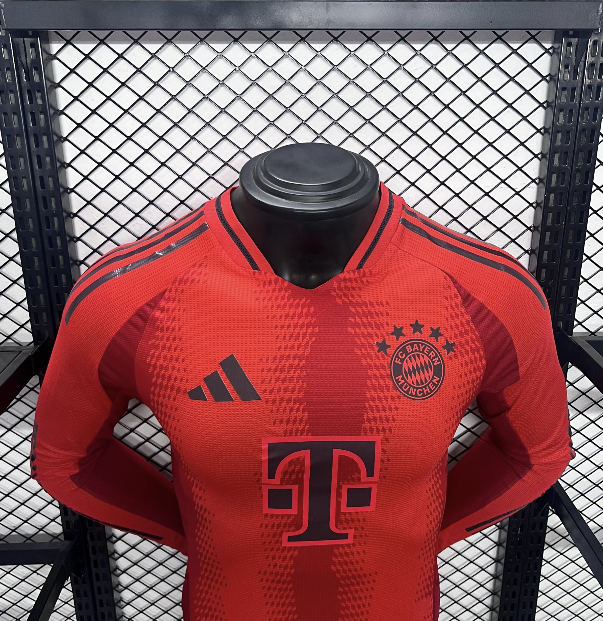 Bayern Munich 24-25 Home Long Sleeve Jersey - Player Version - ReplicasJersey