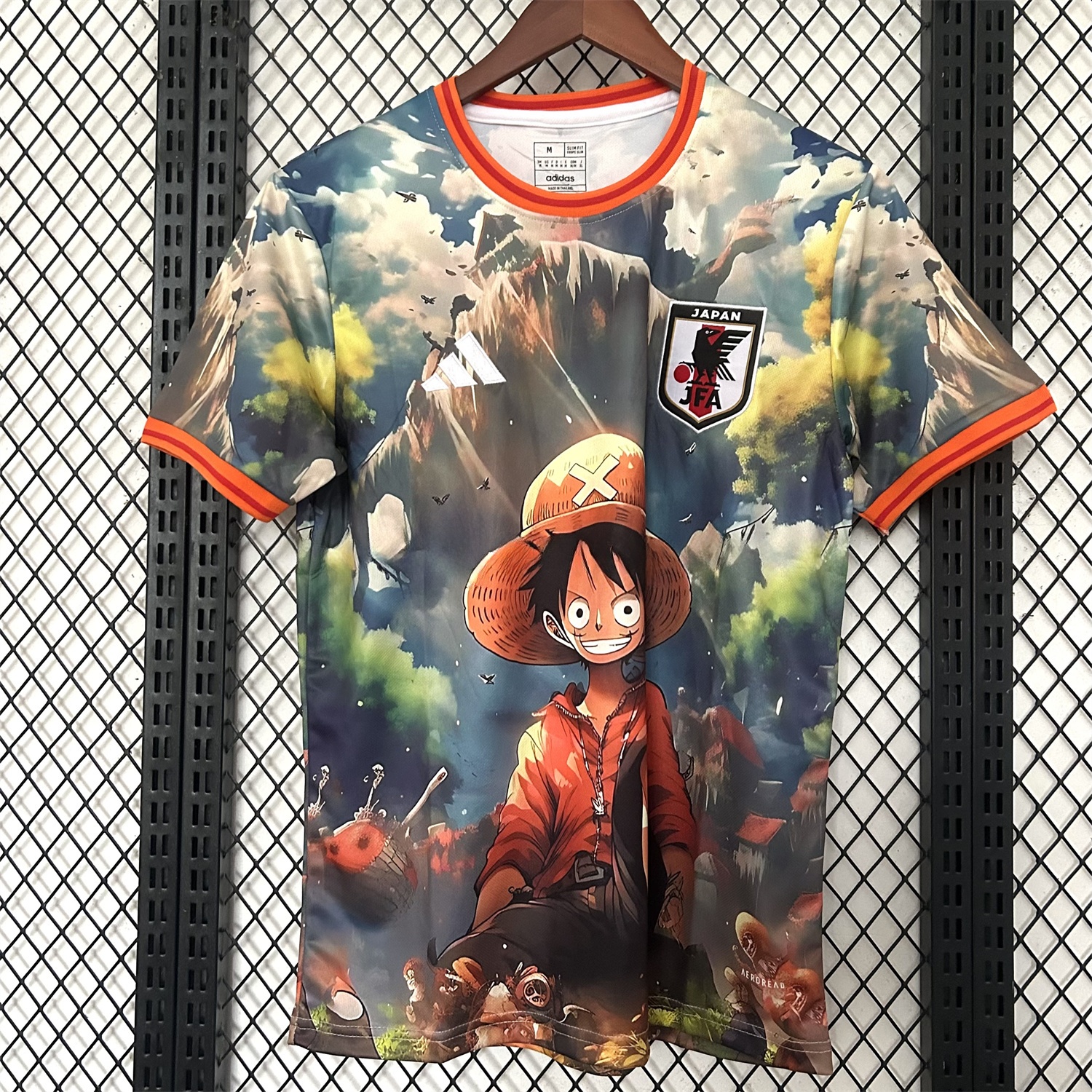 Japan 25-26 One Piece Luffy Special Edition Jersey - Fans Version - ReplicasJersey