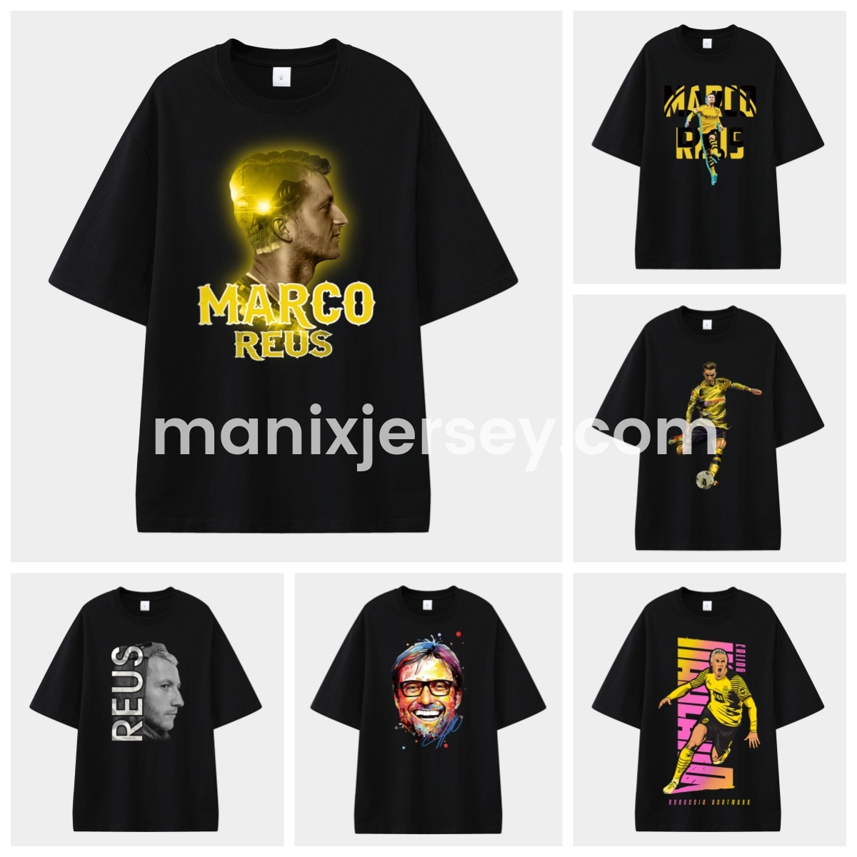 Dortmund Unisex Pure Cotton T-shirt - ReplicasJersey