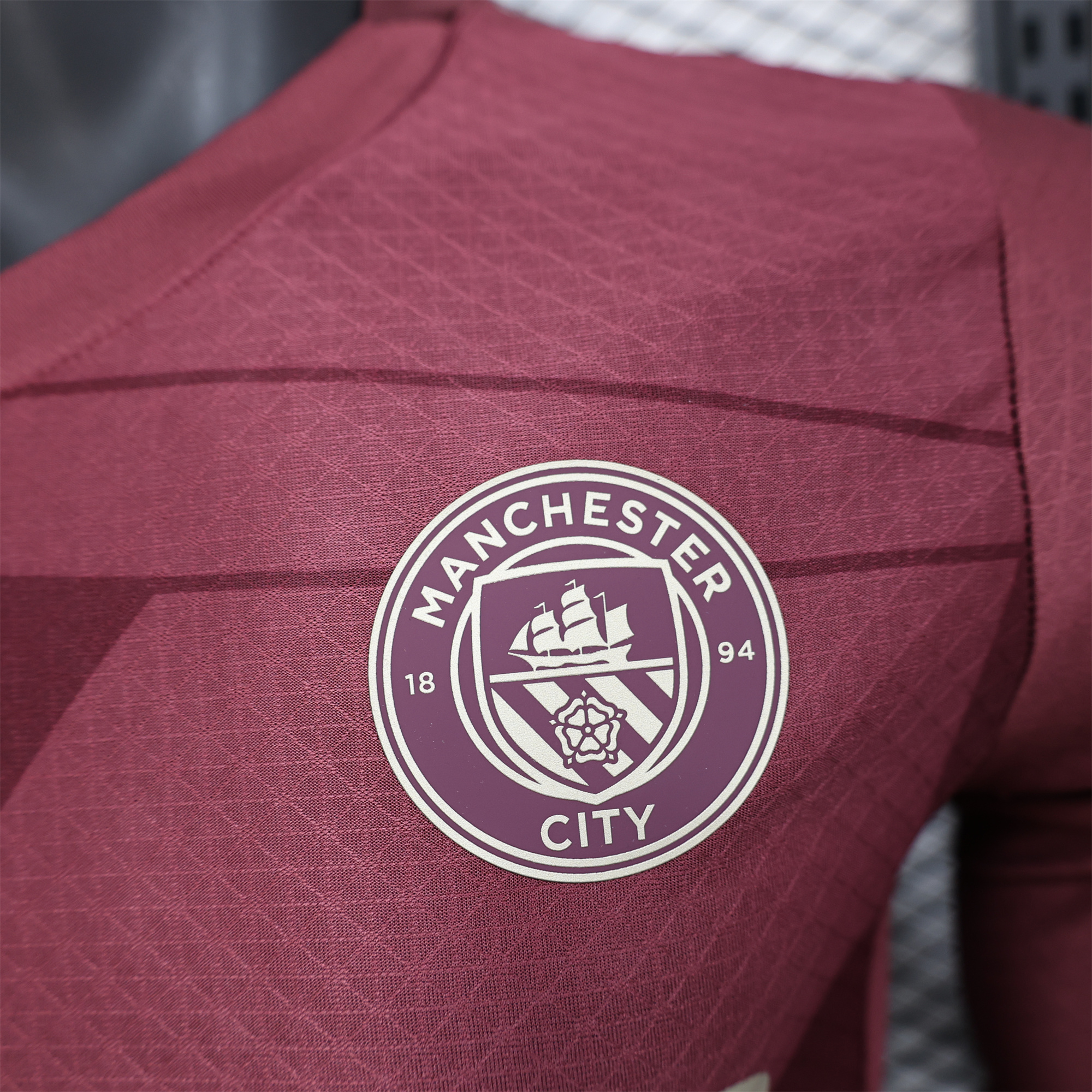 Manchester City 24-25 Third Long Sleeves Jersey - Player Version - ReplicasJersey