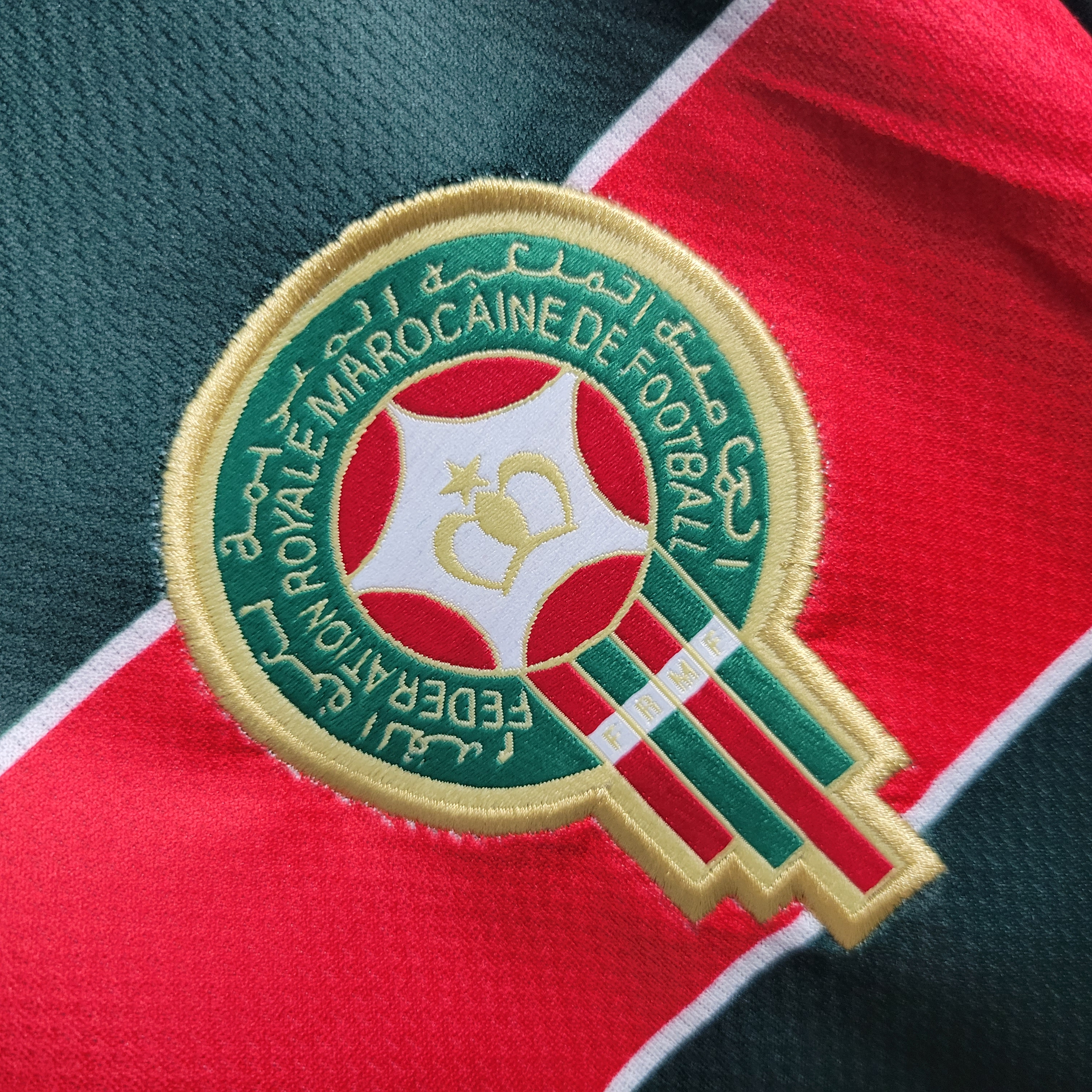 Retro Morocco 1998 Home Stadium Jersey - ReplicasJersey