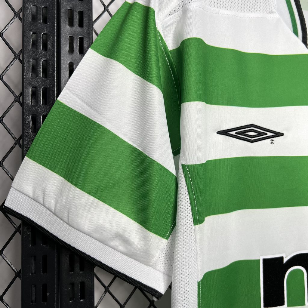 Retro Celtic 2001-03 Home Stadium Jersey - ReplicasJersey