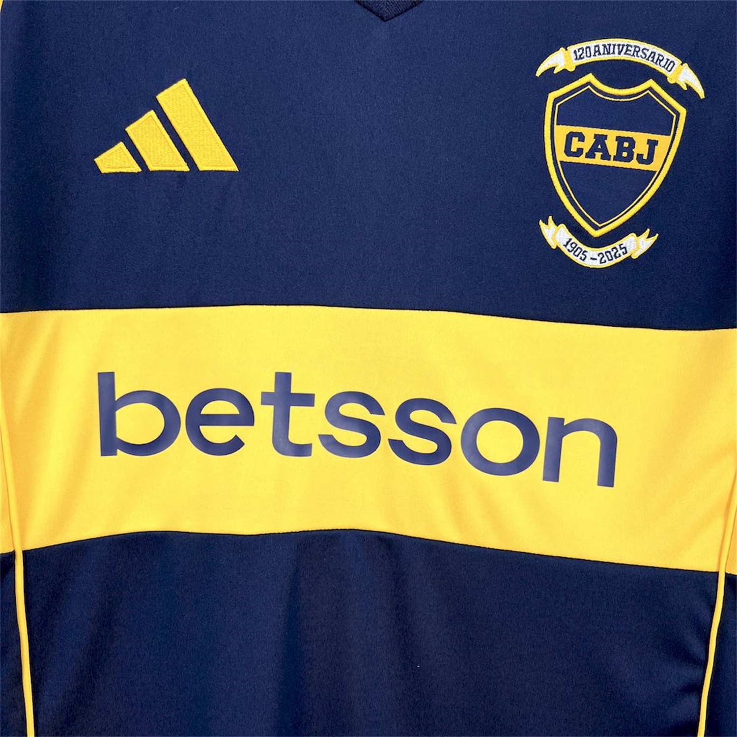 Boca Juniors 25-26 Home 120th Anniversary Jersey - Fans Version - ReplicasJersey