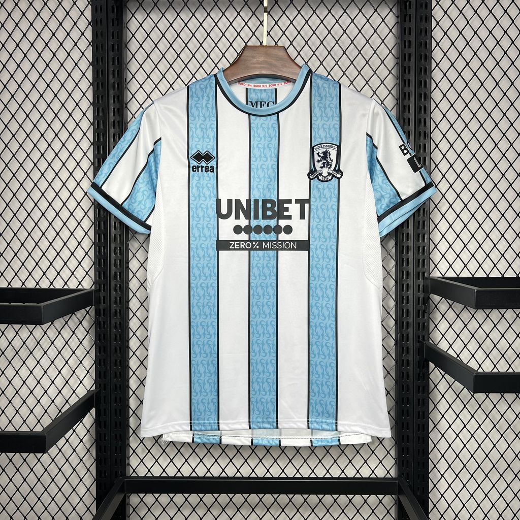 Middlesbrough 24-25 Away Jersey - Fans Version - ReplicasJersey
