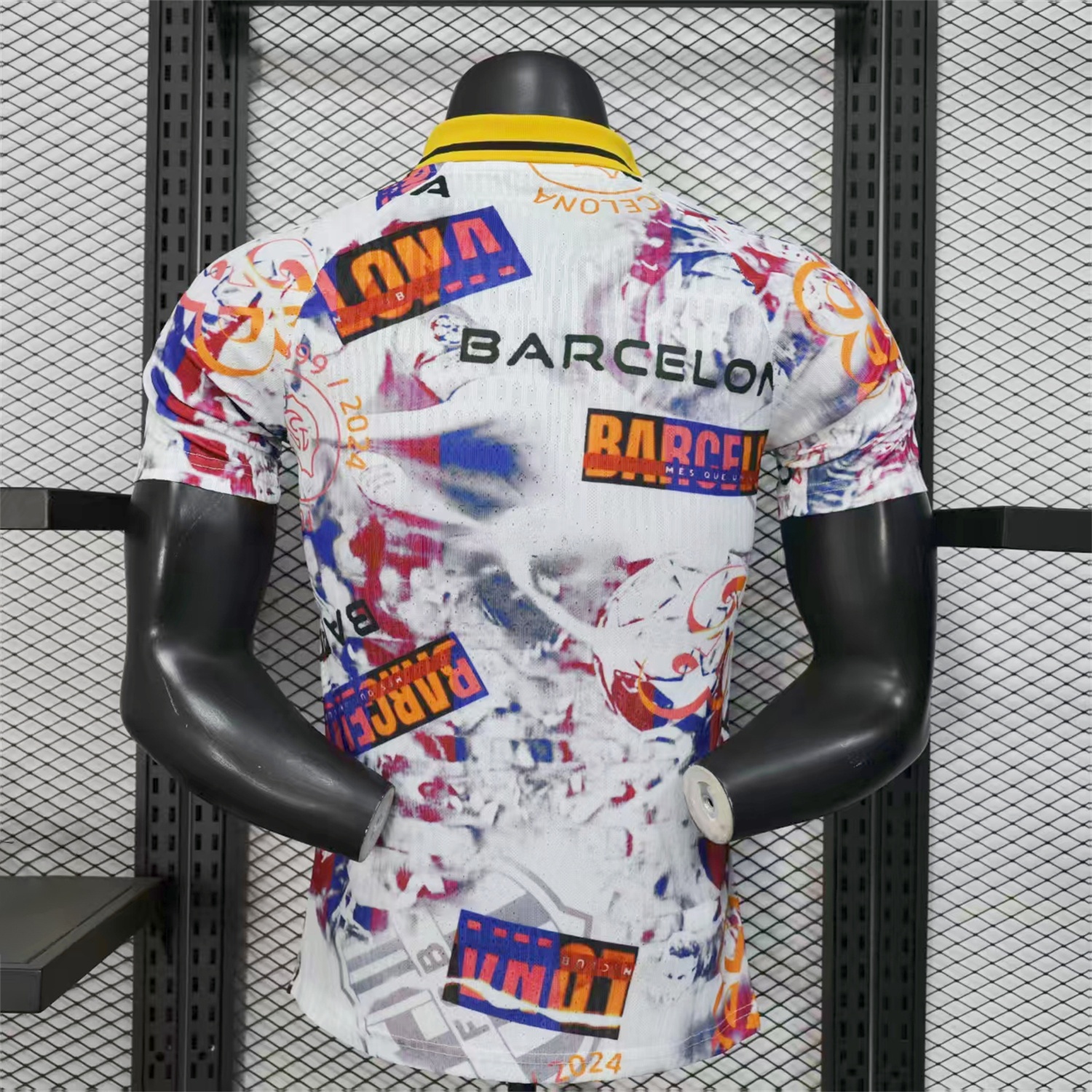 B.A.R.S.A 25-26 Team Logo Collection POLO Colorful Special Jersey - Player Version - ReplicasJersey