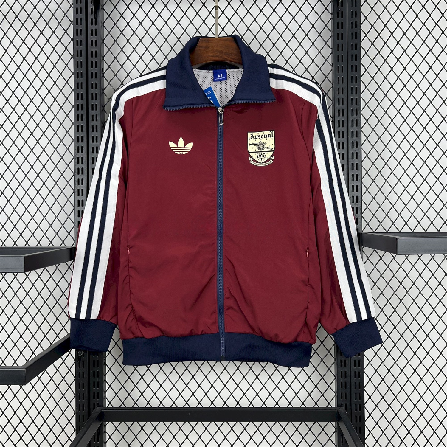 Arsenal 24-25 Player Windbreaker - Deep Red - ReplicasJersey