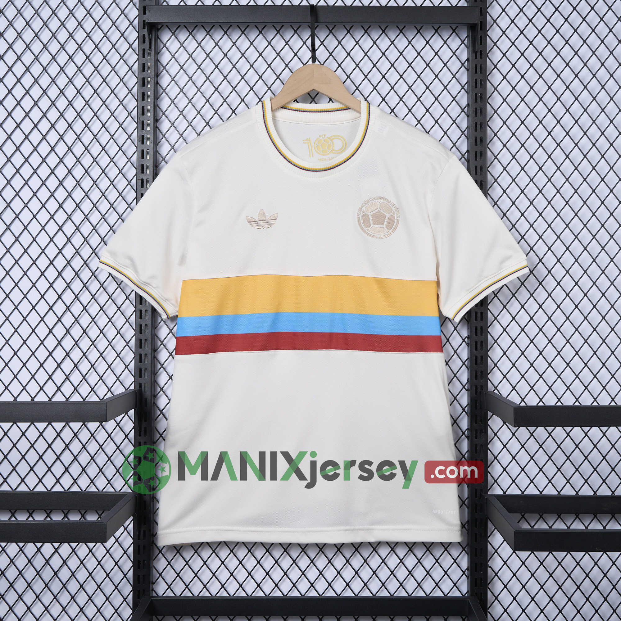 Colombia 2024 100th Anniversary Jersey - Fans Version - ReplicasJersey
