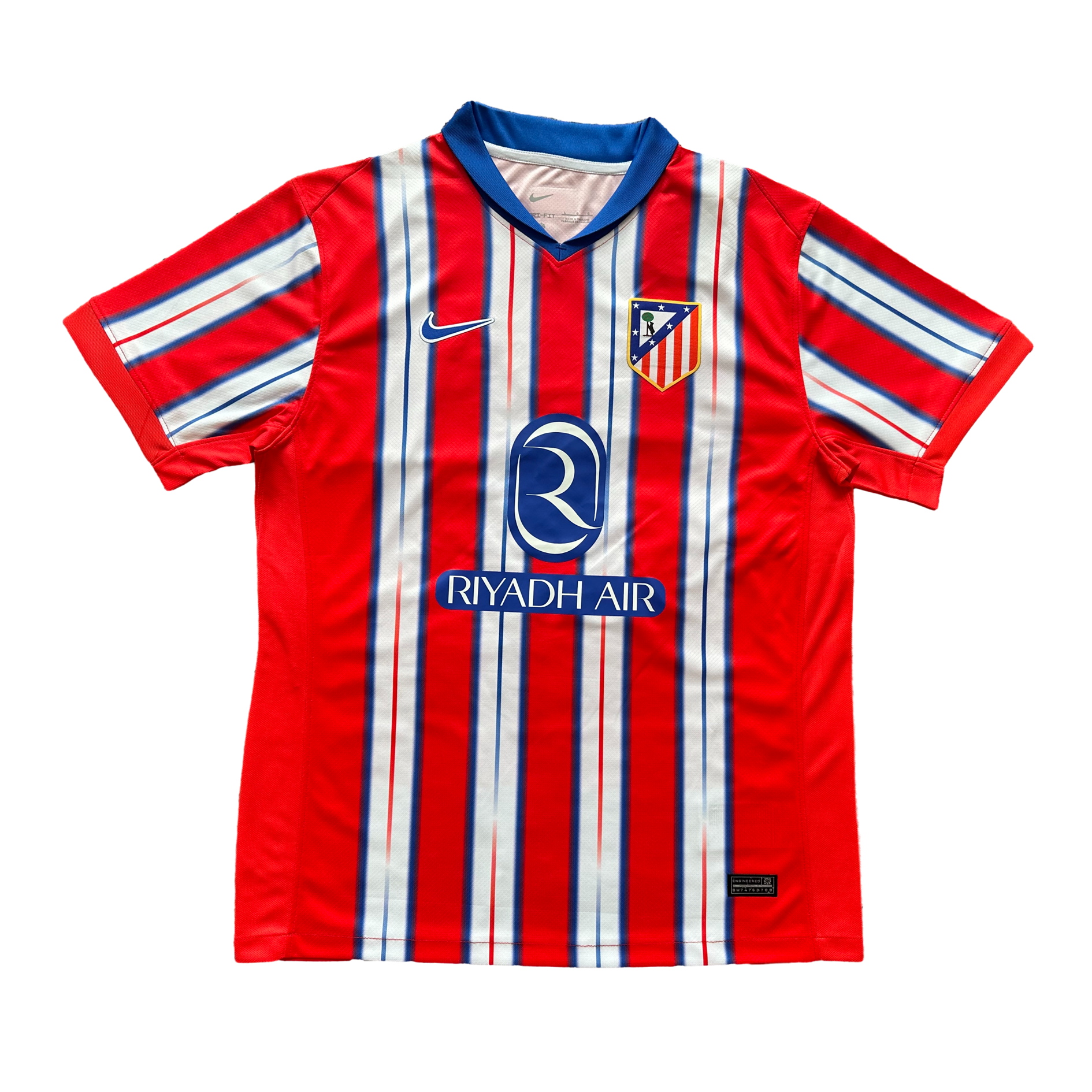 Atletico Madrid 24-25 Home Stadium Jersey - Fans Version - ReplicasJersey
