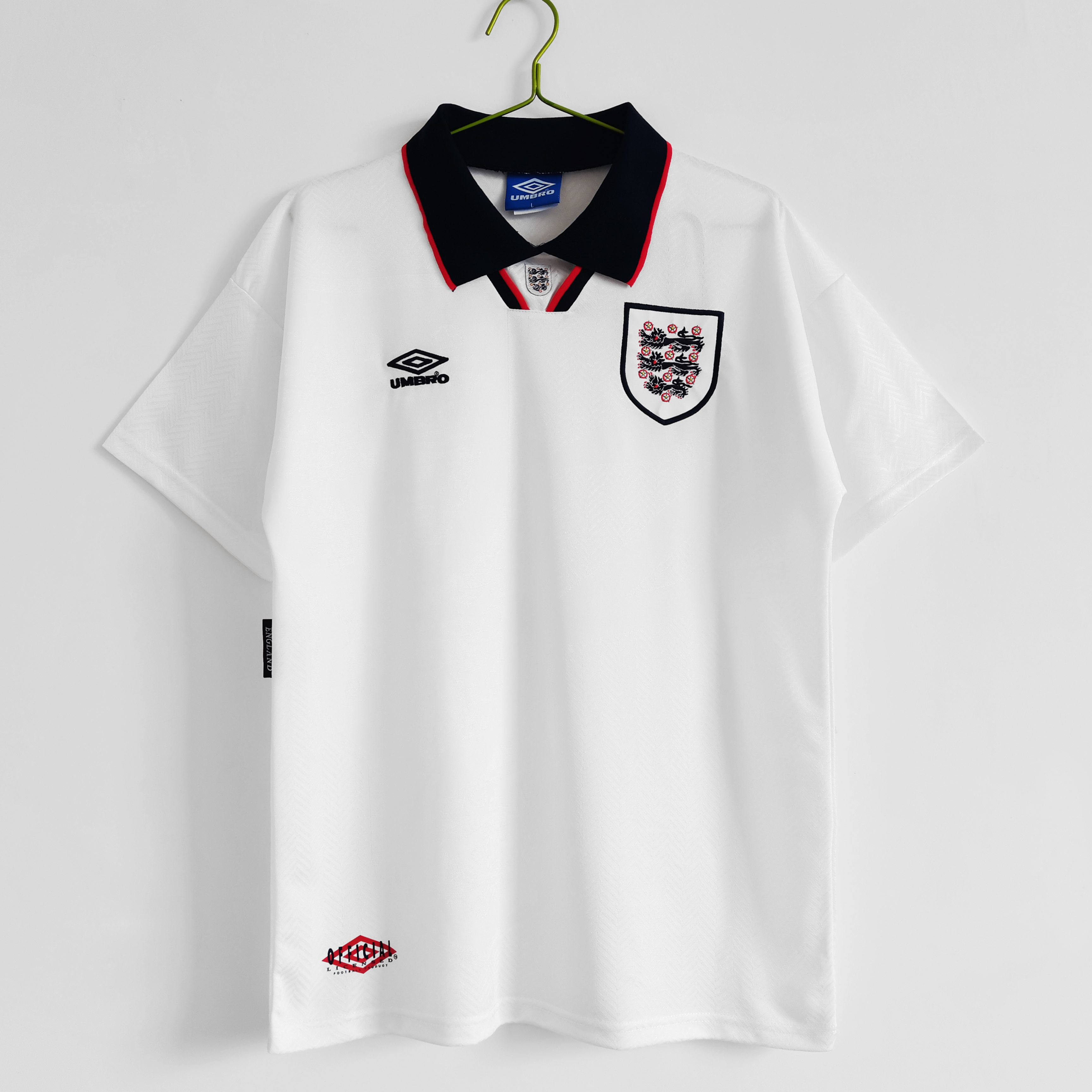 Retro England 1994 Home Stadium Jersey - ReplicasJersey