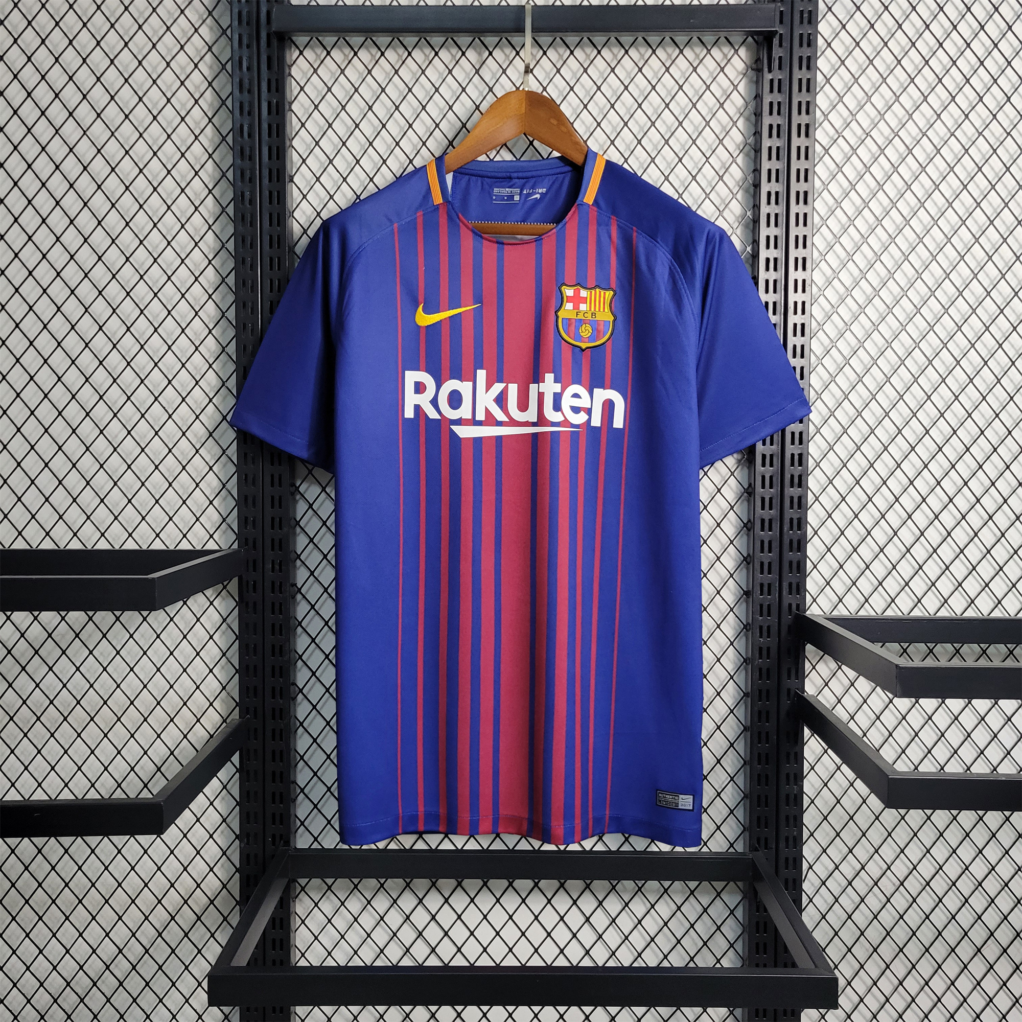B.A.R.S.A Retro 17-18 Home Stadium Jersey - ReplicasJersey