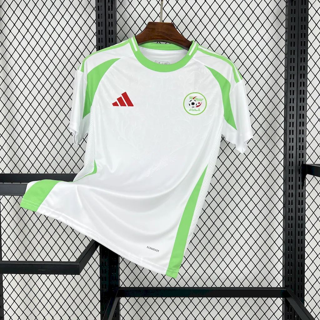 Algeria 2024-25 Home Jersey - Fans Version - ReplicasJersey