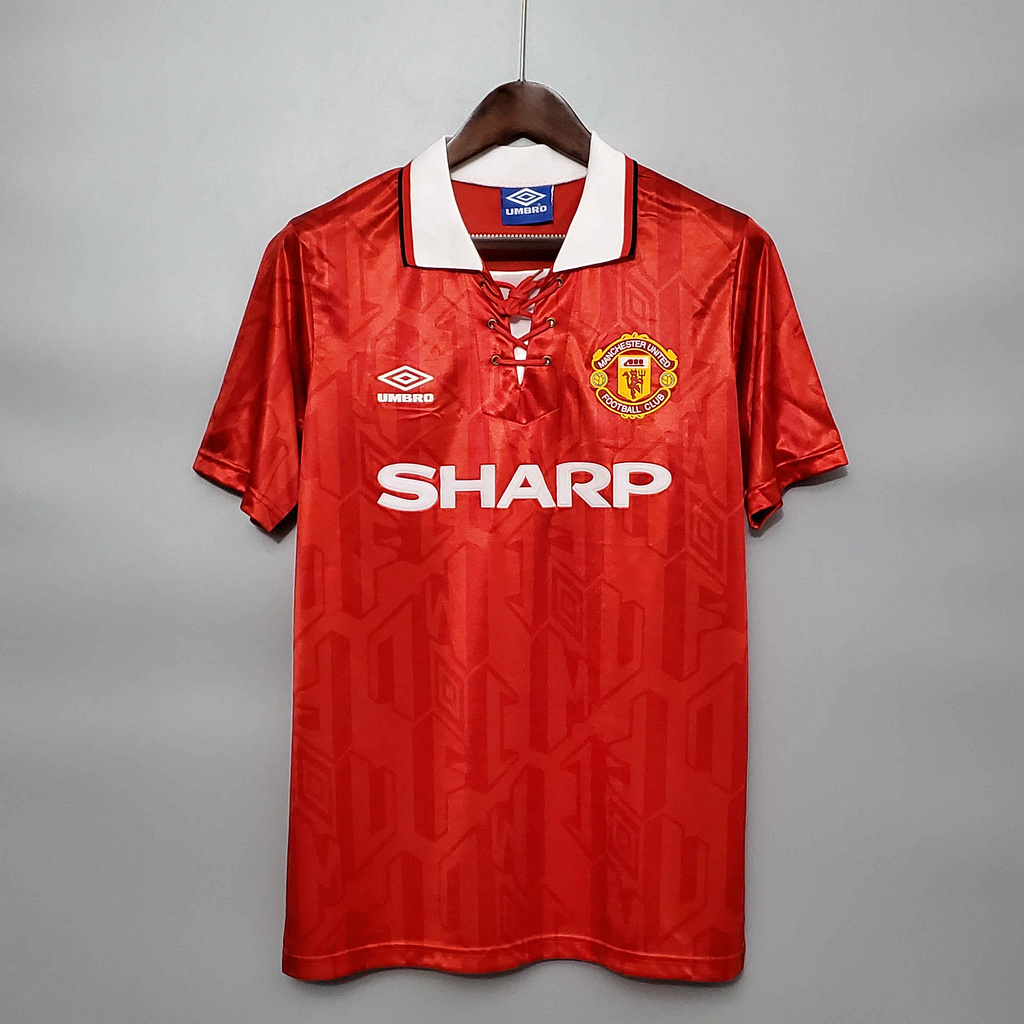 Manchester United Retro 92-94 Home Jersey - ReplicasJersey