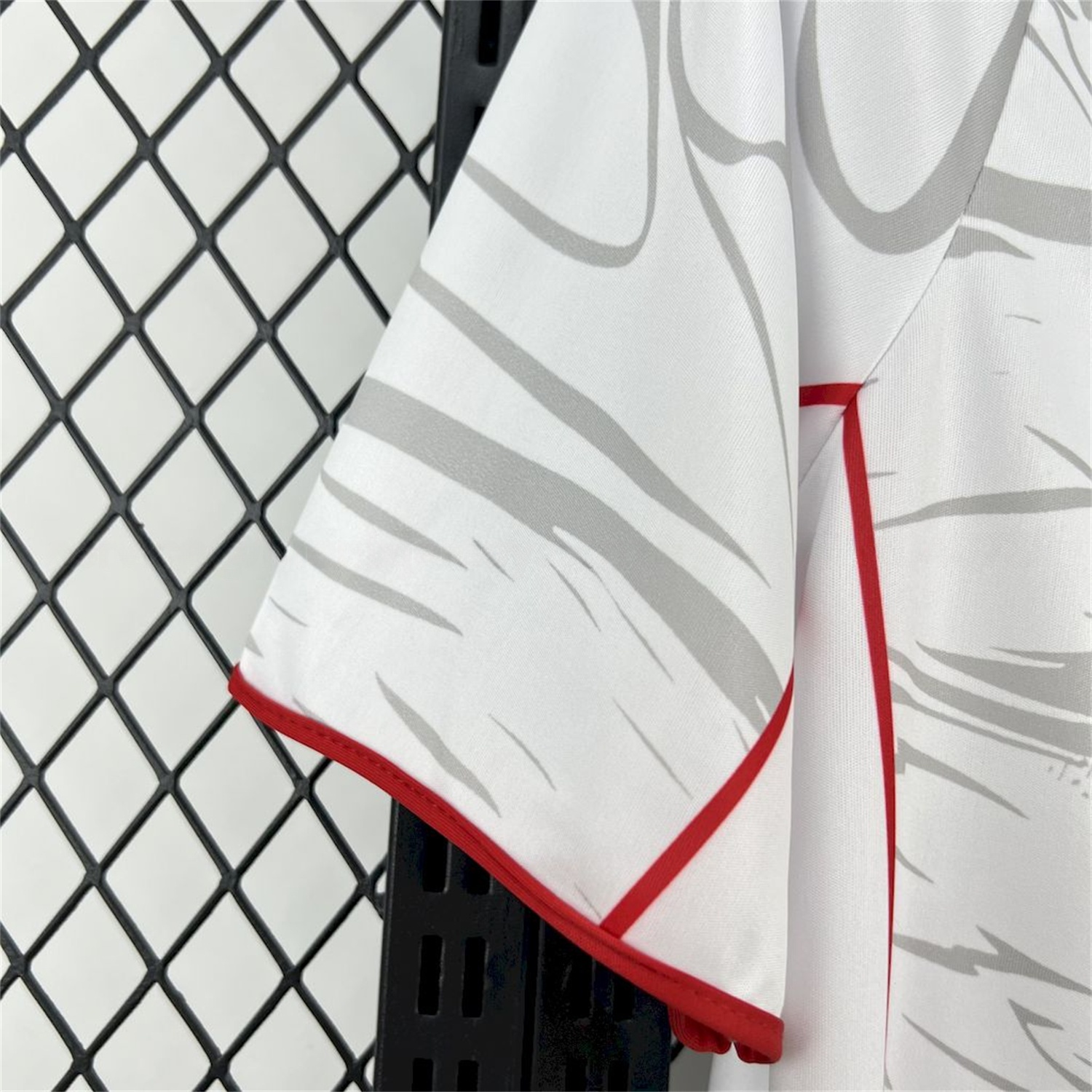 Benfica 24-25 White Red Concept Jersey with Grey Eagle - Fans Version - ReplicasJersey