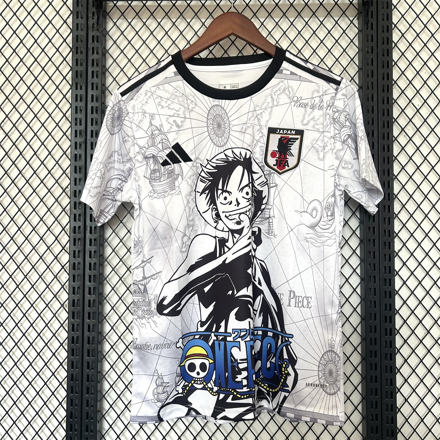 Japan 25-26 One Piece Luffy Stroke Special Edition Jersey - Fans Version - ReplicasJersey