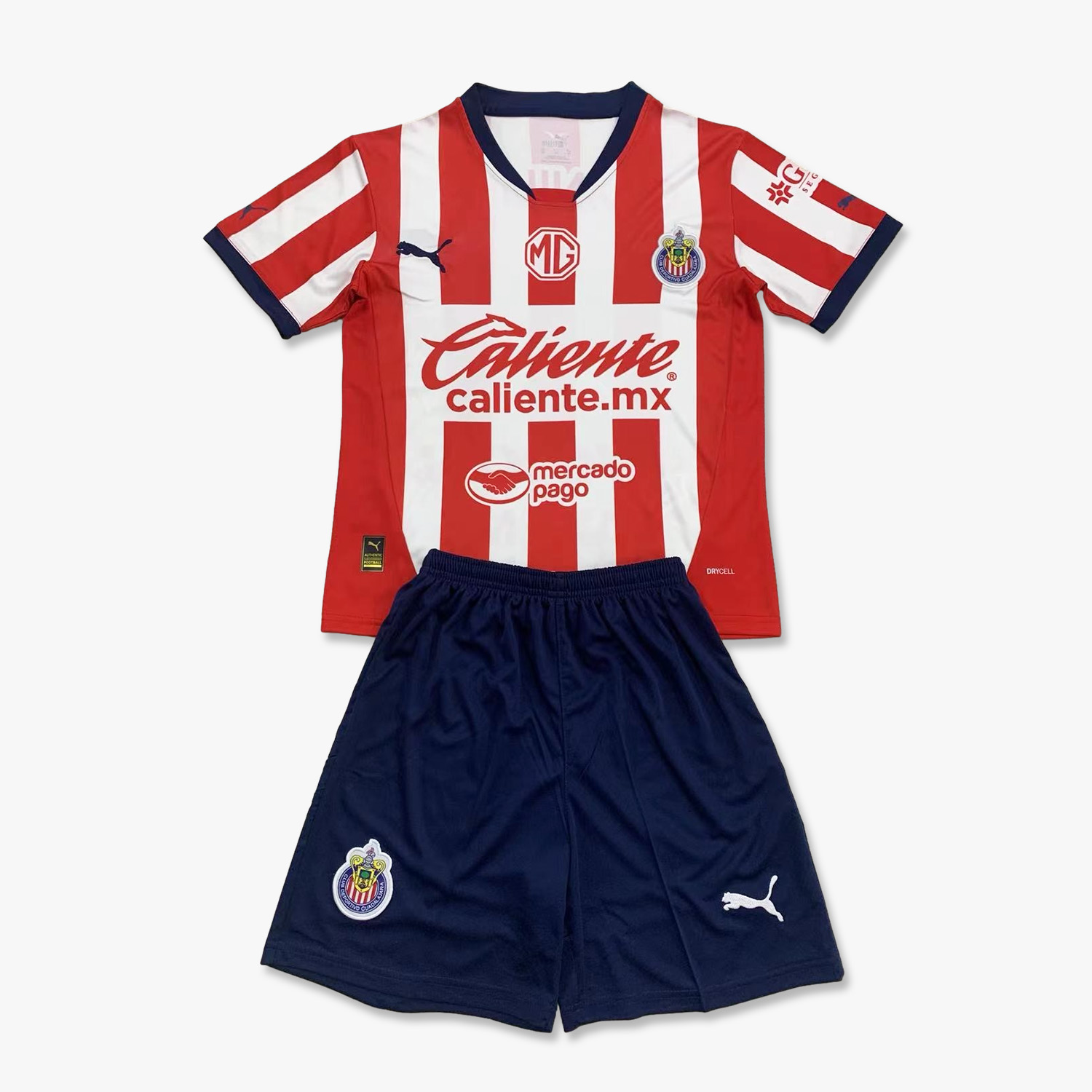 Chivas de Guadalajara 24-25 Home Stadium Kids Kit - ReplicasJersey