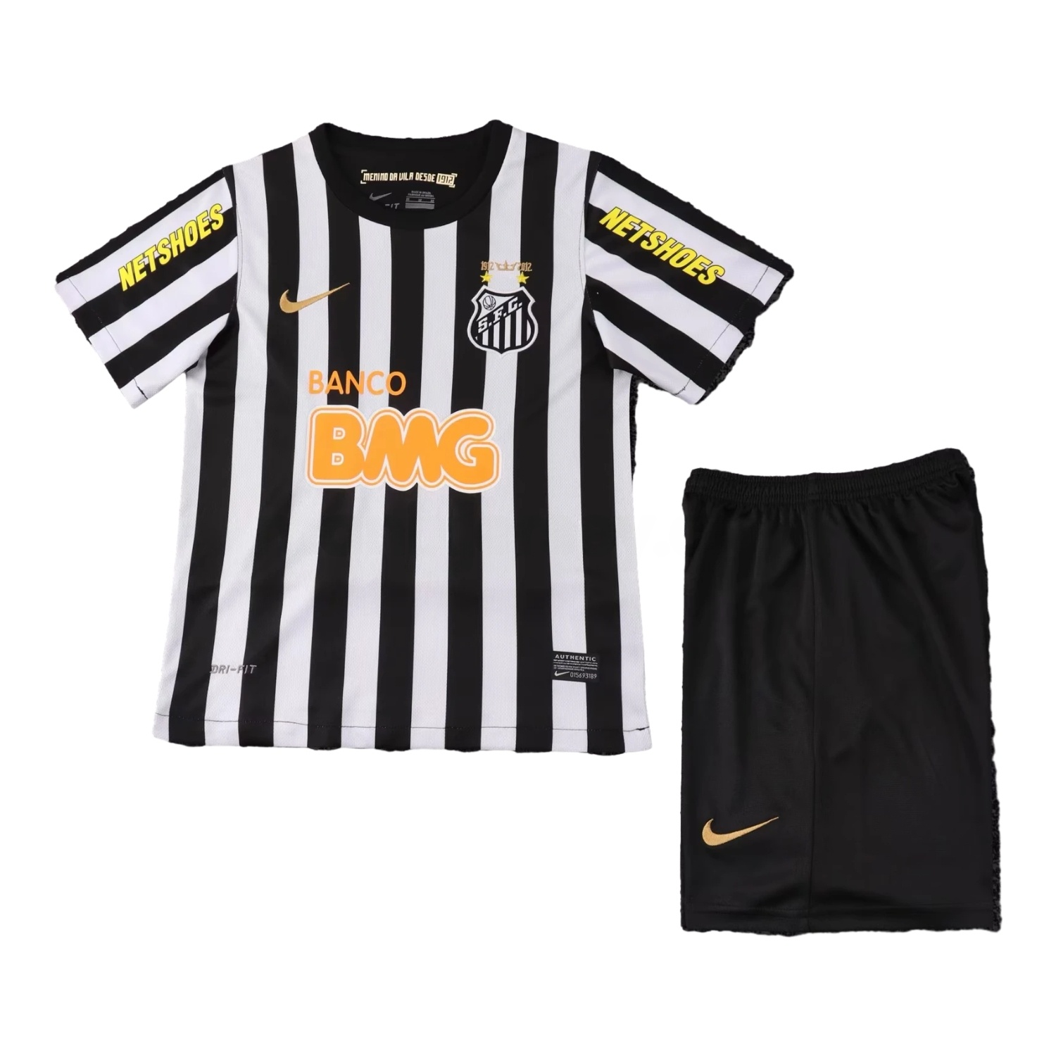 Retro Santos 2012 Away Kids Kit - ReplicasJersey