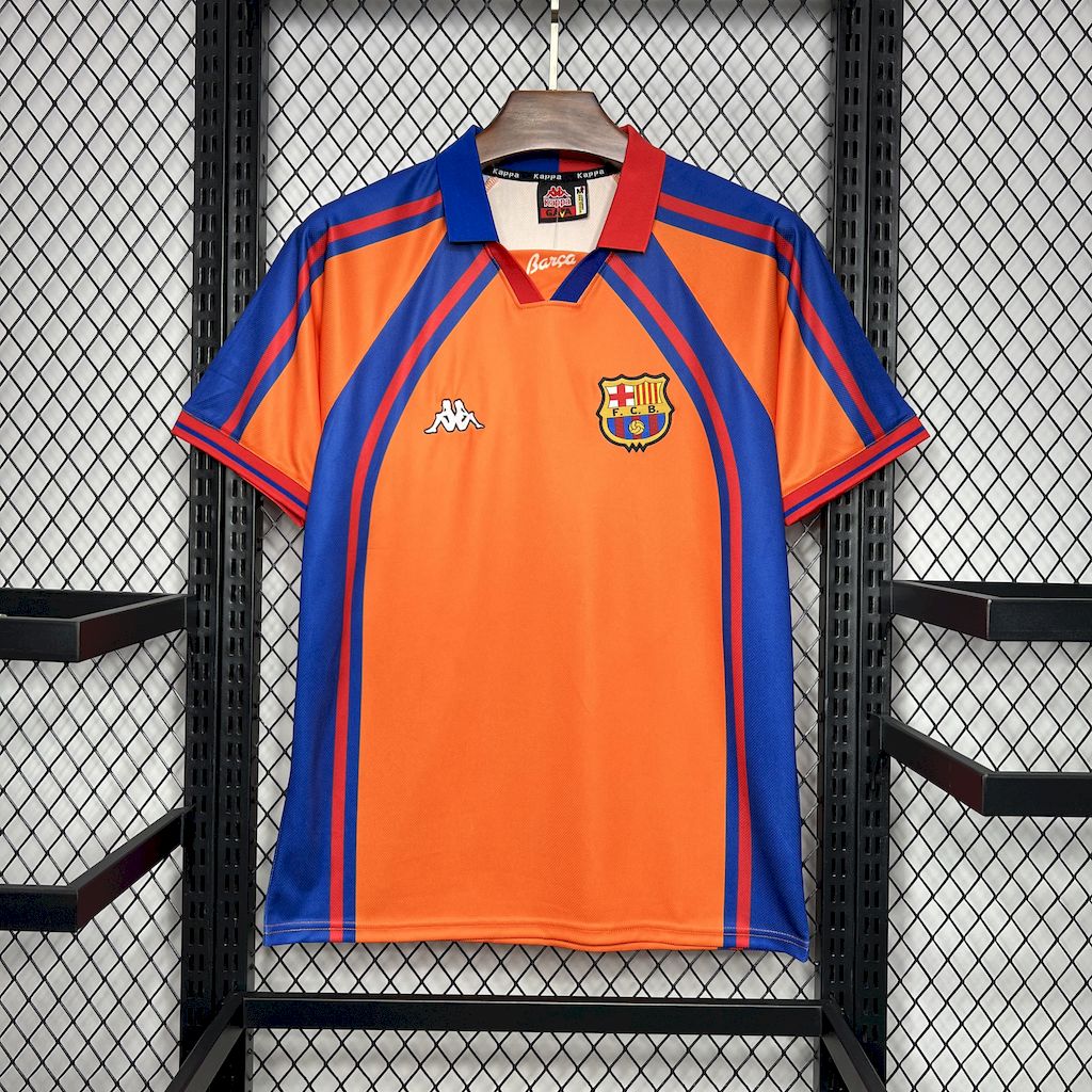 B.A.R.S.A Retro 1997-98 European Away Jersey - ReplicasJersey