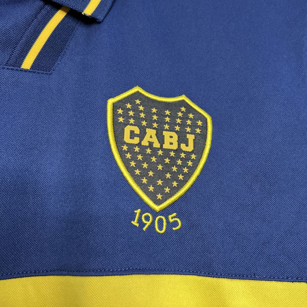 Retro Boca Juniors 1994-95 Home Stadium Jersey - ReplicasJersey