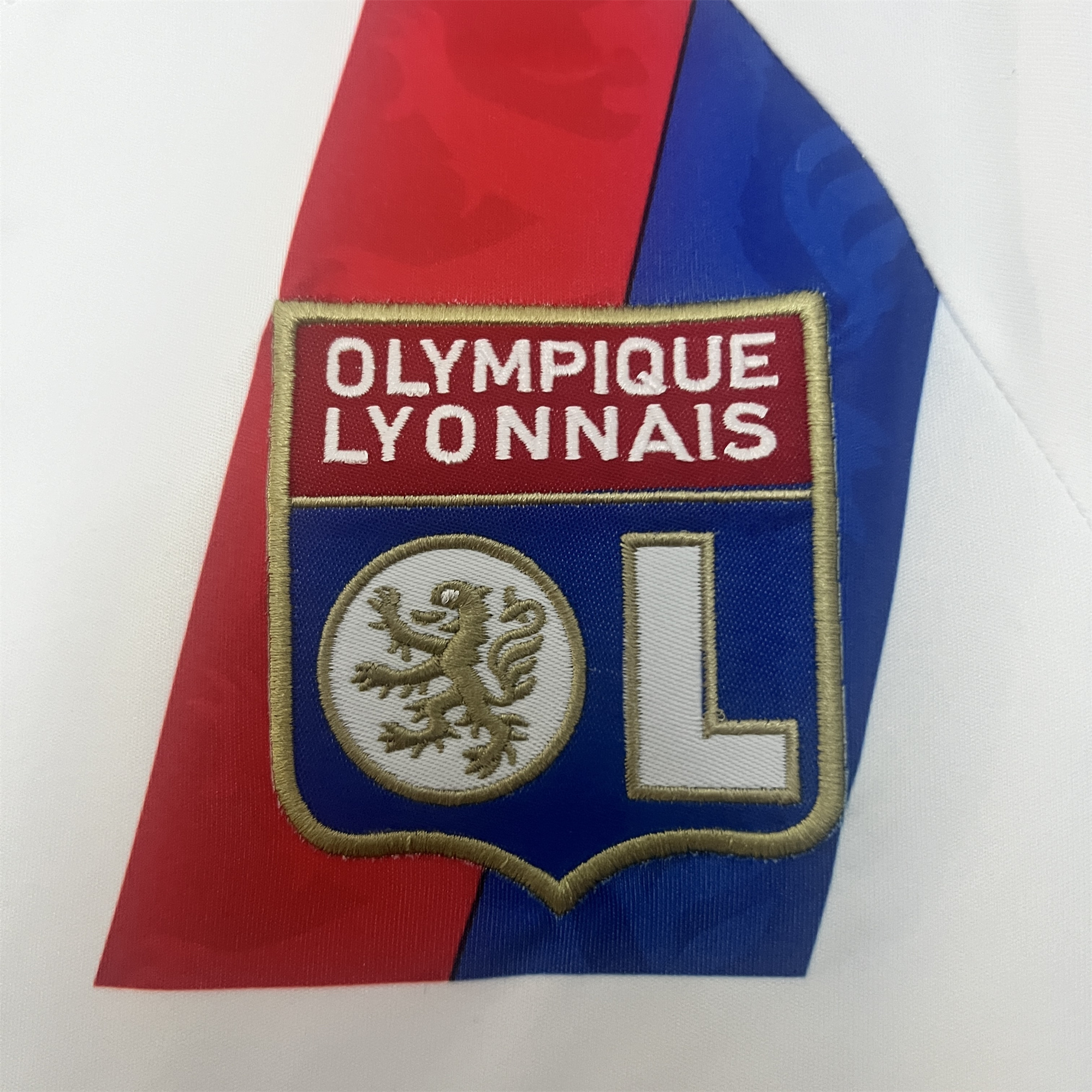 Retro Olympique Lyonnais Lyon 2010-11 Home Jersey - ReplicasJersey