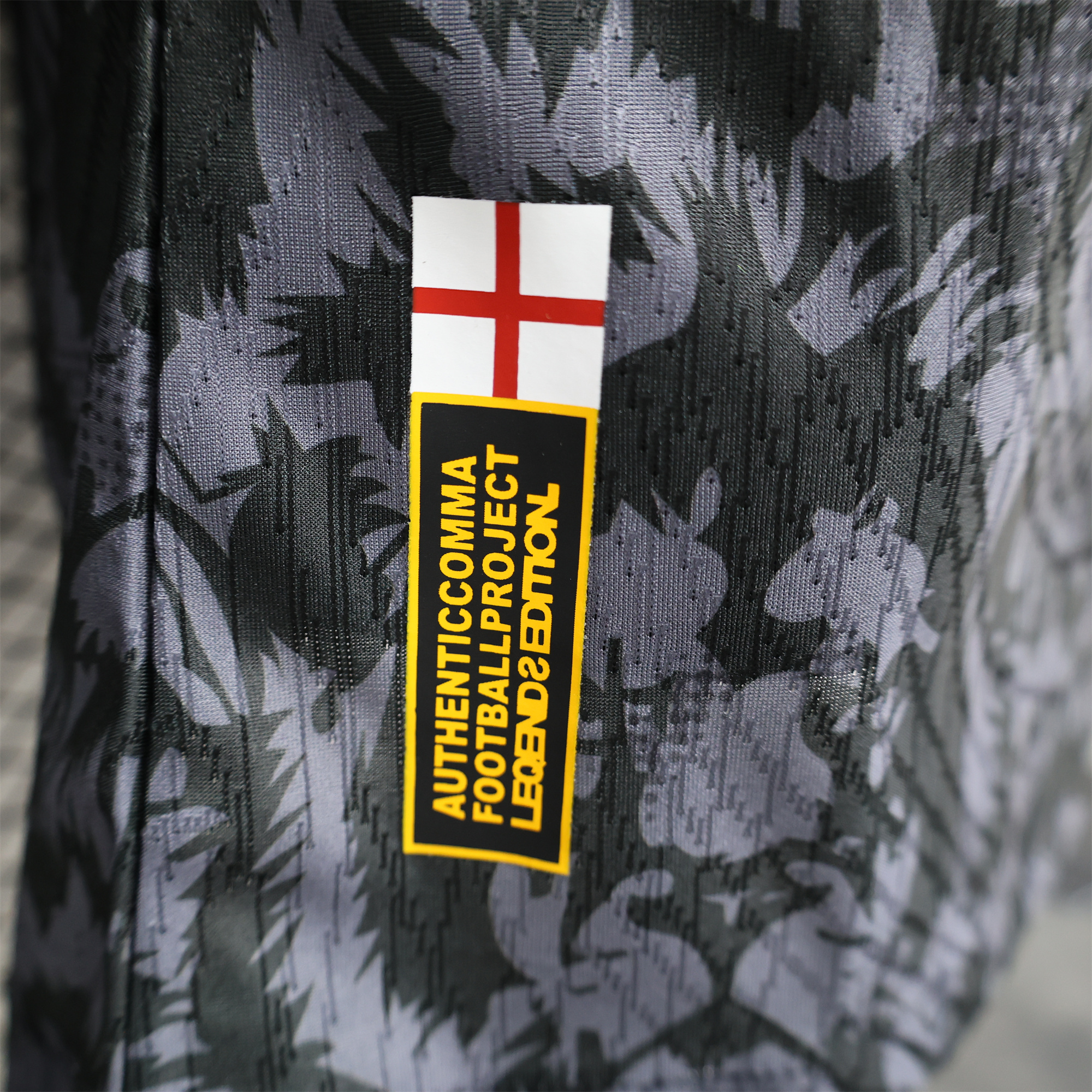 England 2024 Black The Lions Special Edition Jersey - Player Version - ReplicasJersey