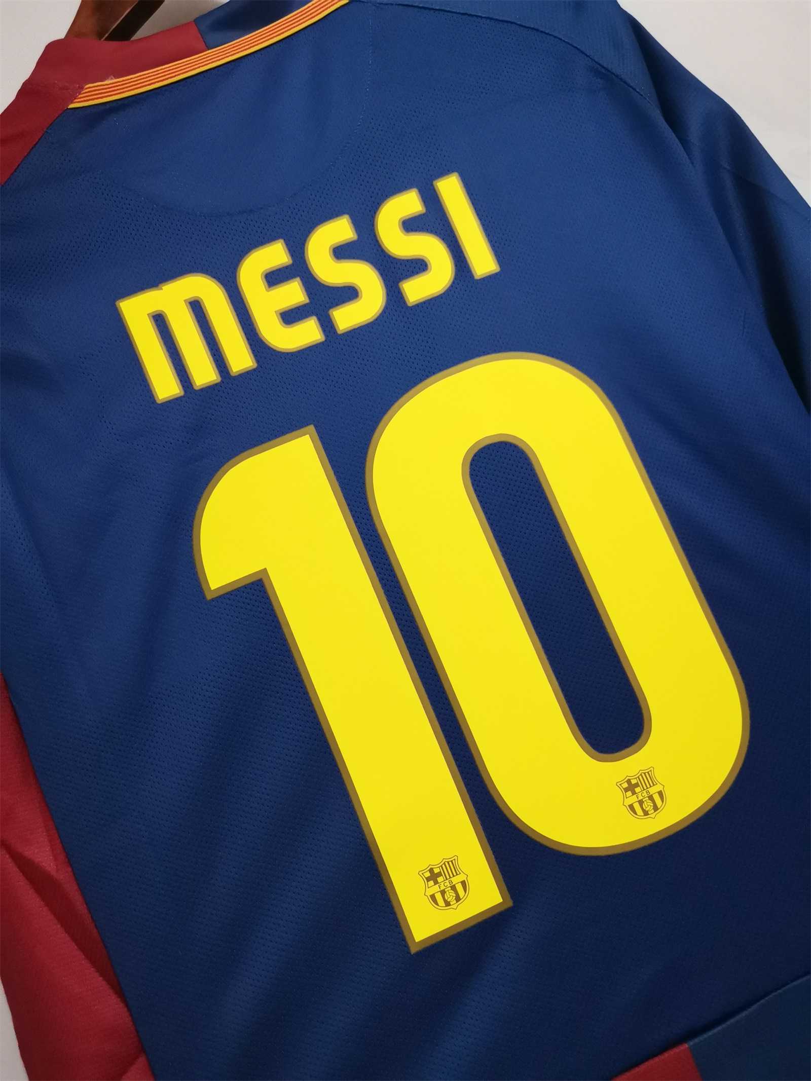 B.A.R.S.A Retro 08-09 Home Long Sleeve Jersey - ReplicasJersey