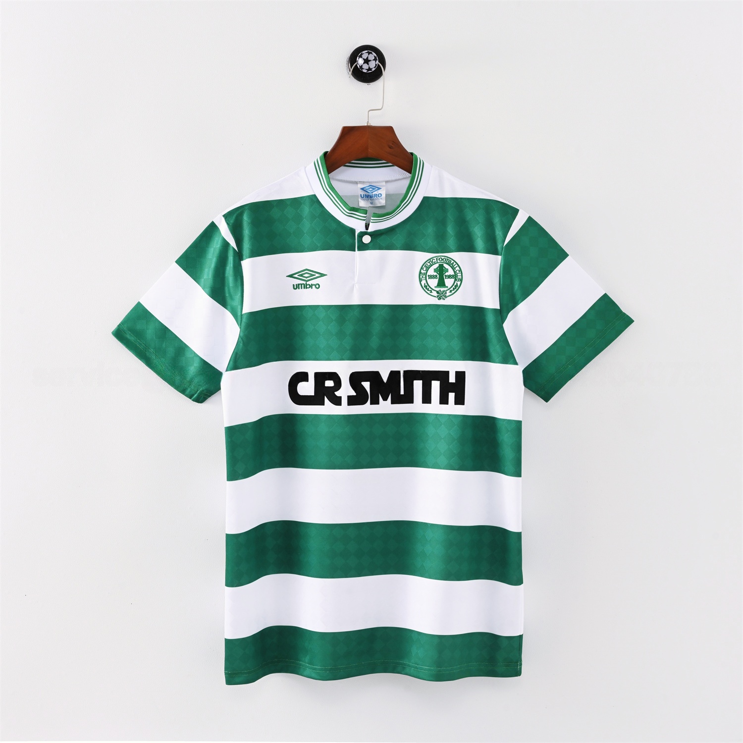 Retro Celtic 1987-88 Home Jersey - ReplicasJersey