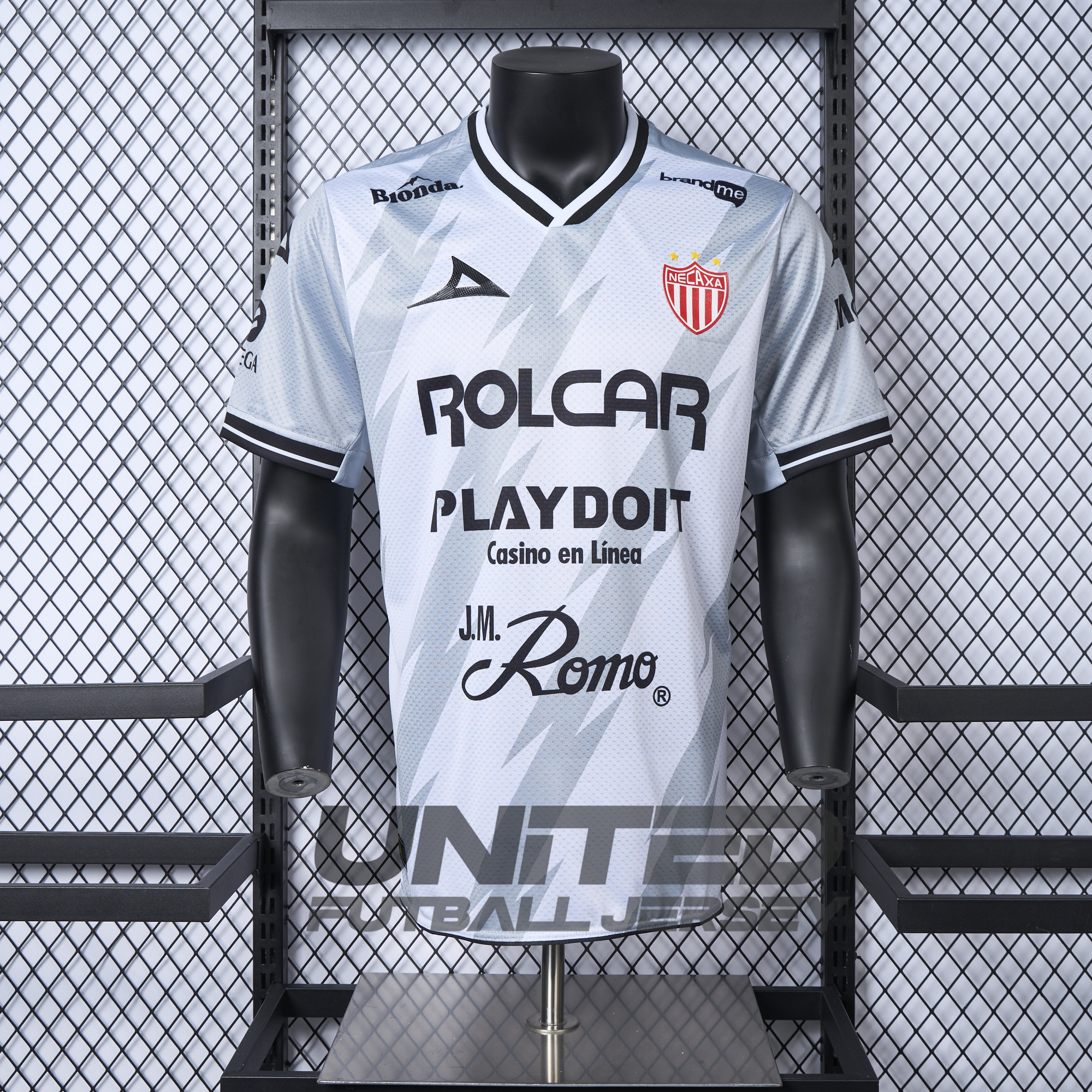 Club Necaxa 24-25 Away Jersey - Player Version - ReplicasJersey