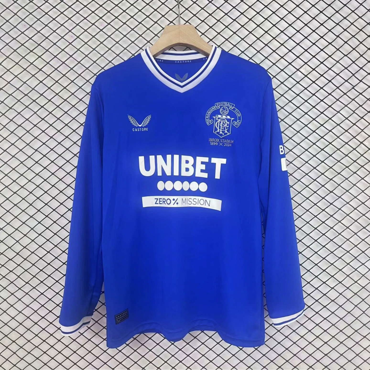 Glasgow Rangers 24-25 125-Years Heritage Long Sleeves Jersey - Fans Version - ReplicasJersey