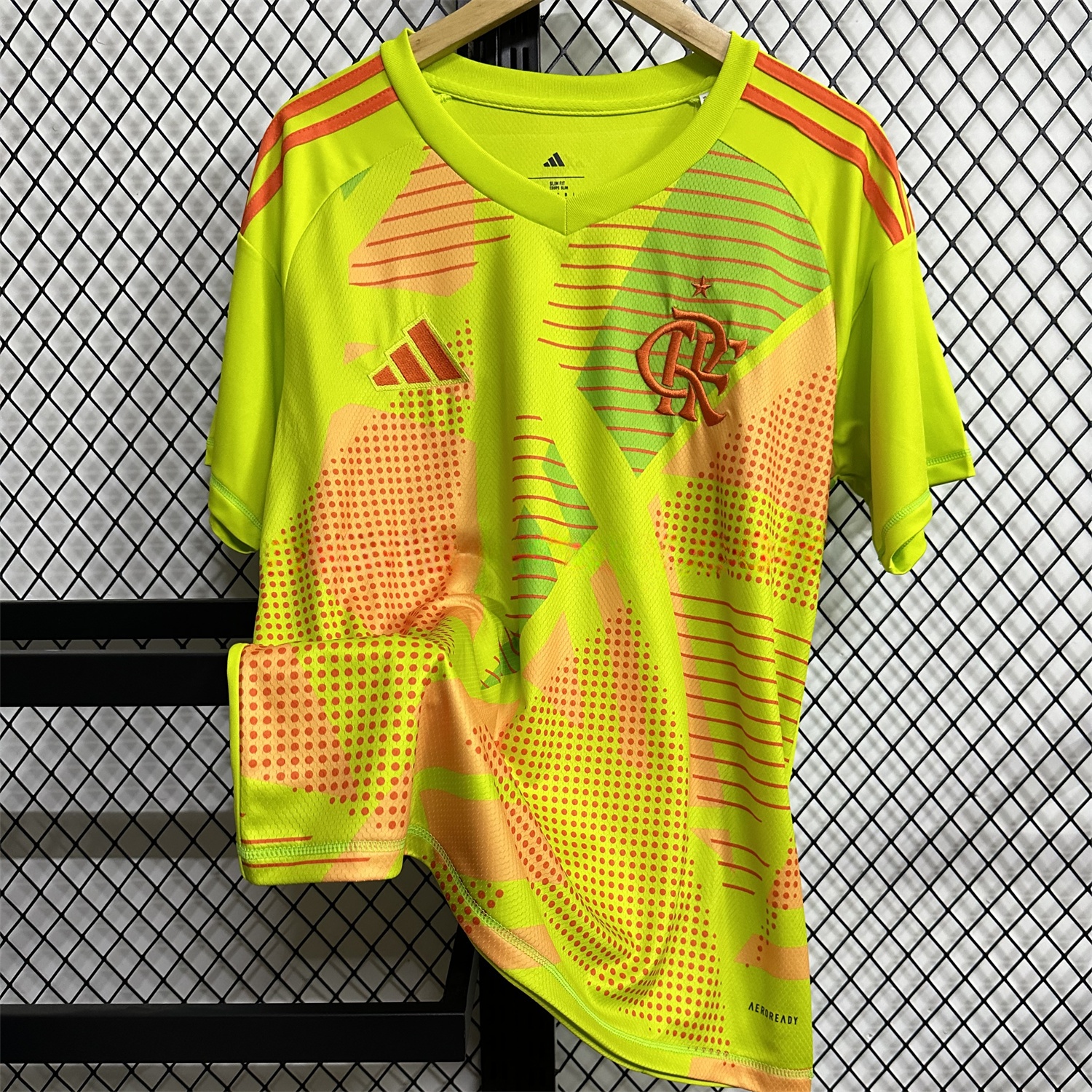 Flamengo 25-26 Yellow Green Goalkeeper Jersey - Fans Version - ReplicasJersey