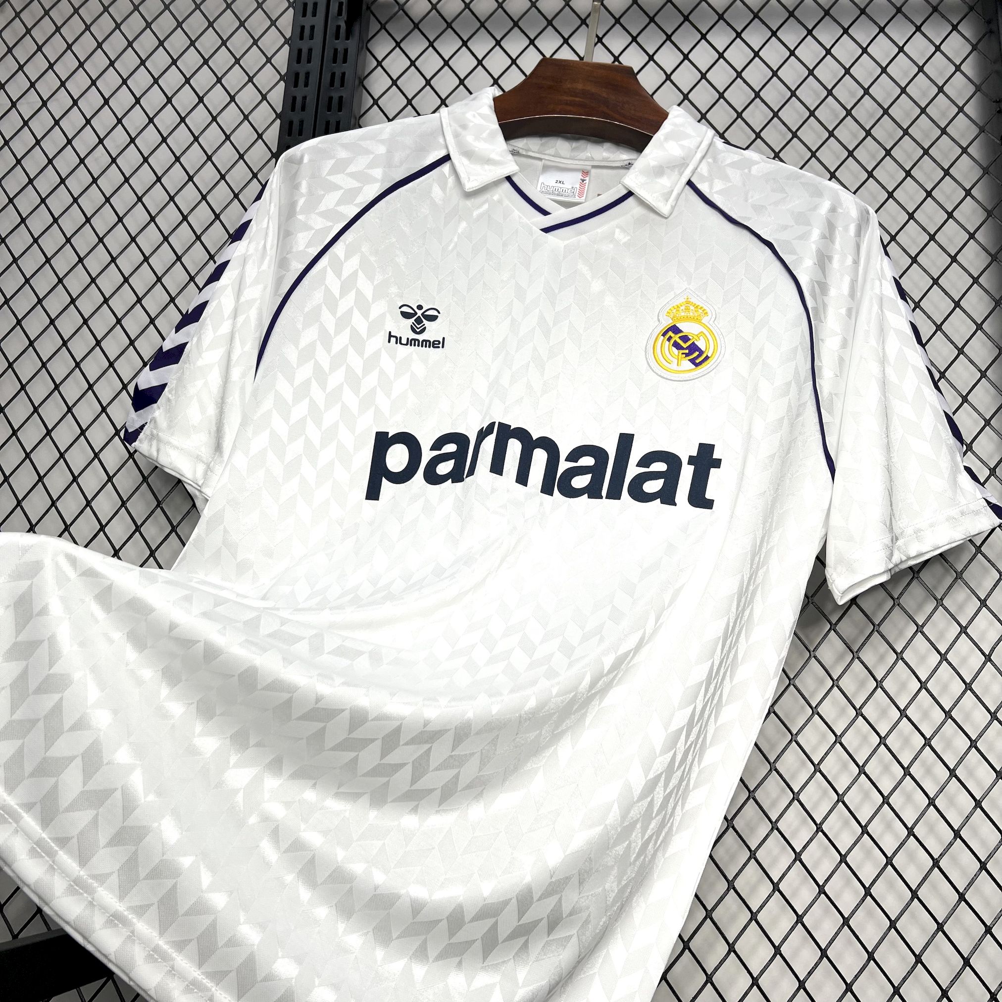 Retro Real Madrid 1986 Home Jersey - ReplicasJersey