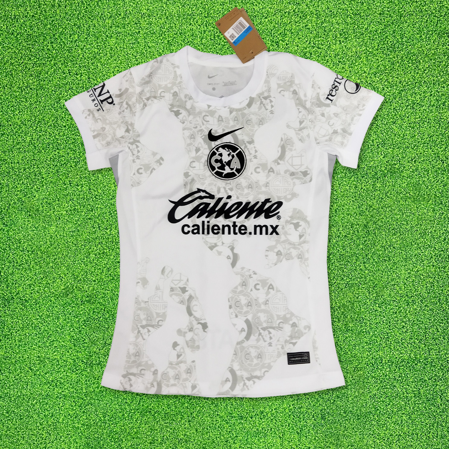 Women's Club América 24-25 White Goalkeeper Jersey - ReplicasJersey