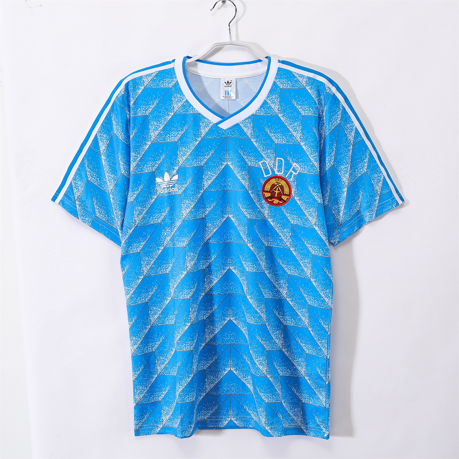Retro East Germany 1988 Away Jersey - ReplicasJersey