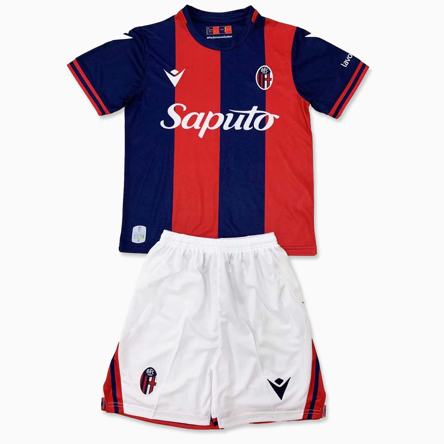 Bologna 24-25 Home Men's Adult Jersey Set - Fans Version - ReplicasJersey