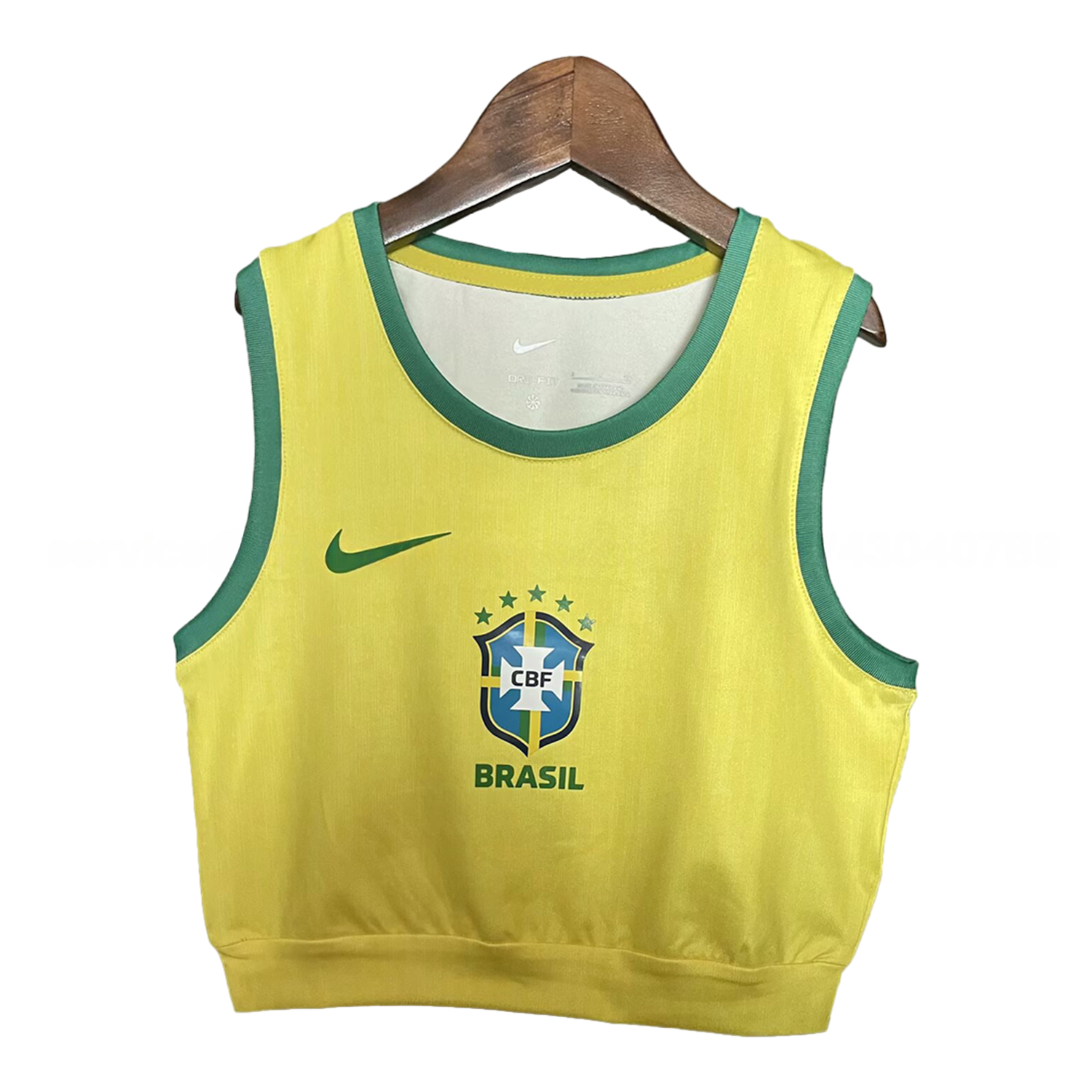 Women's Brazil 25-26 Home Red Yoga Vest - ReplicasJersey