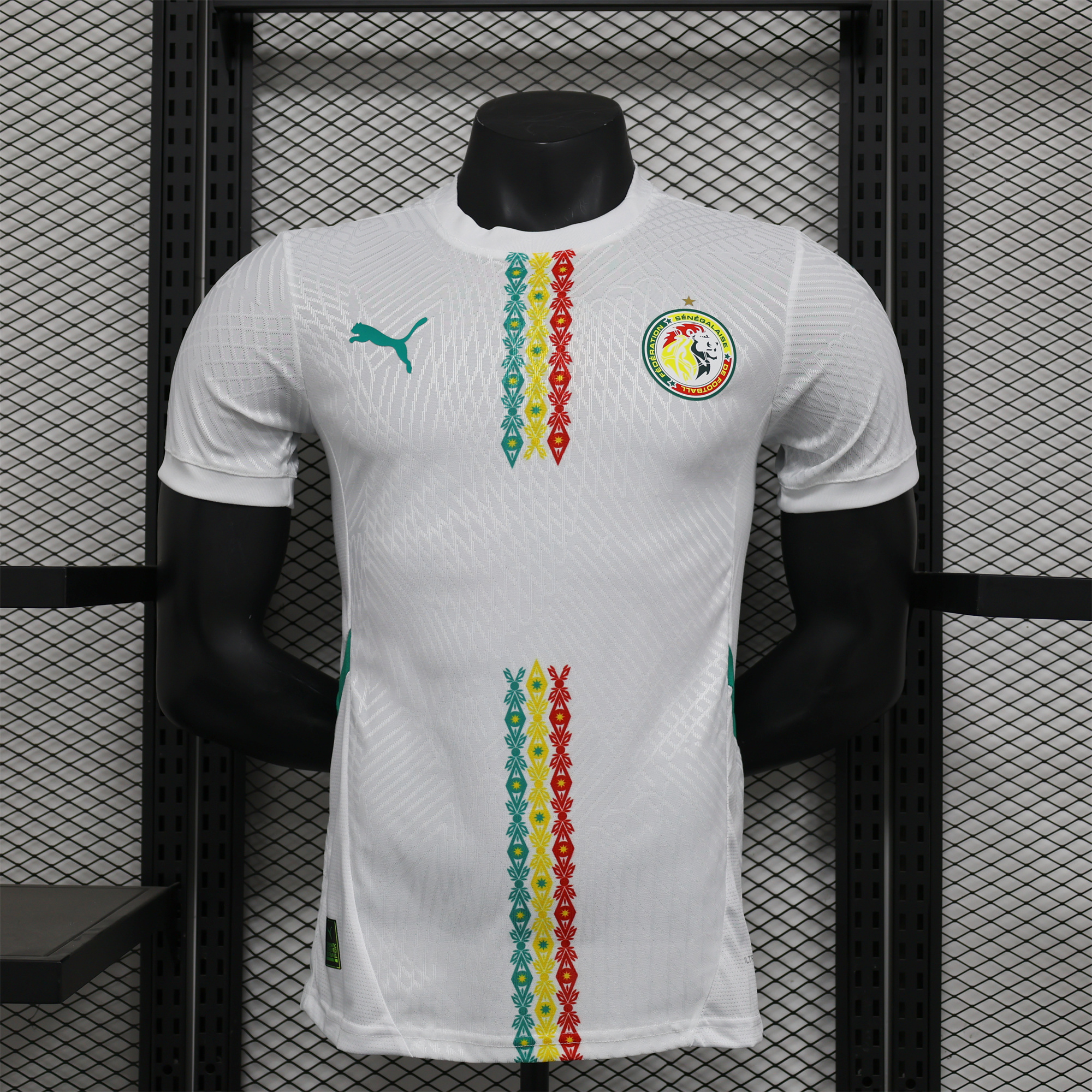 Senegal 24-25 Home White Jersey - Player Version - ReplicasJersey