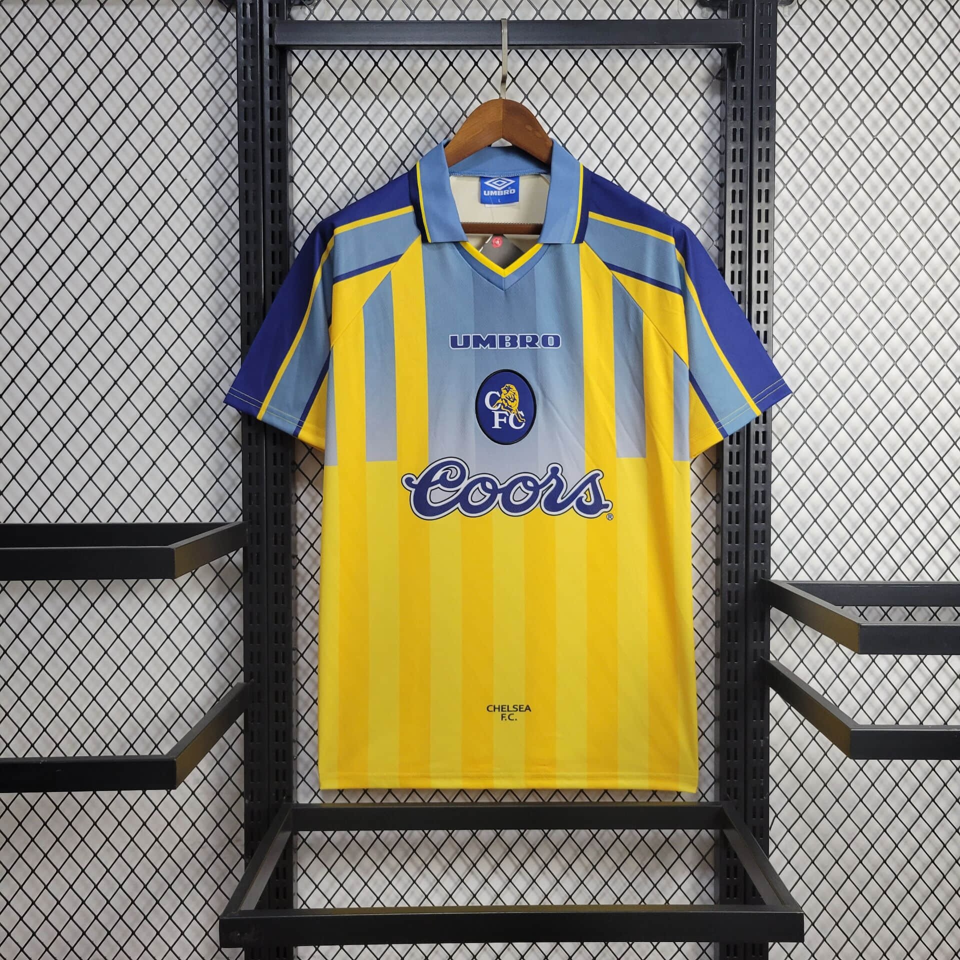 Retro CHELSEA 1995-97 Away Stadium Jersey - ReplicasJersey