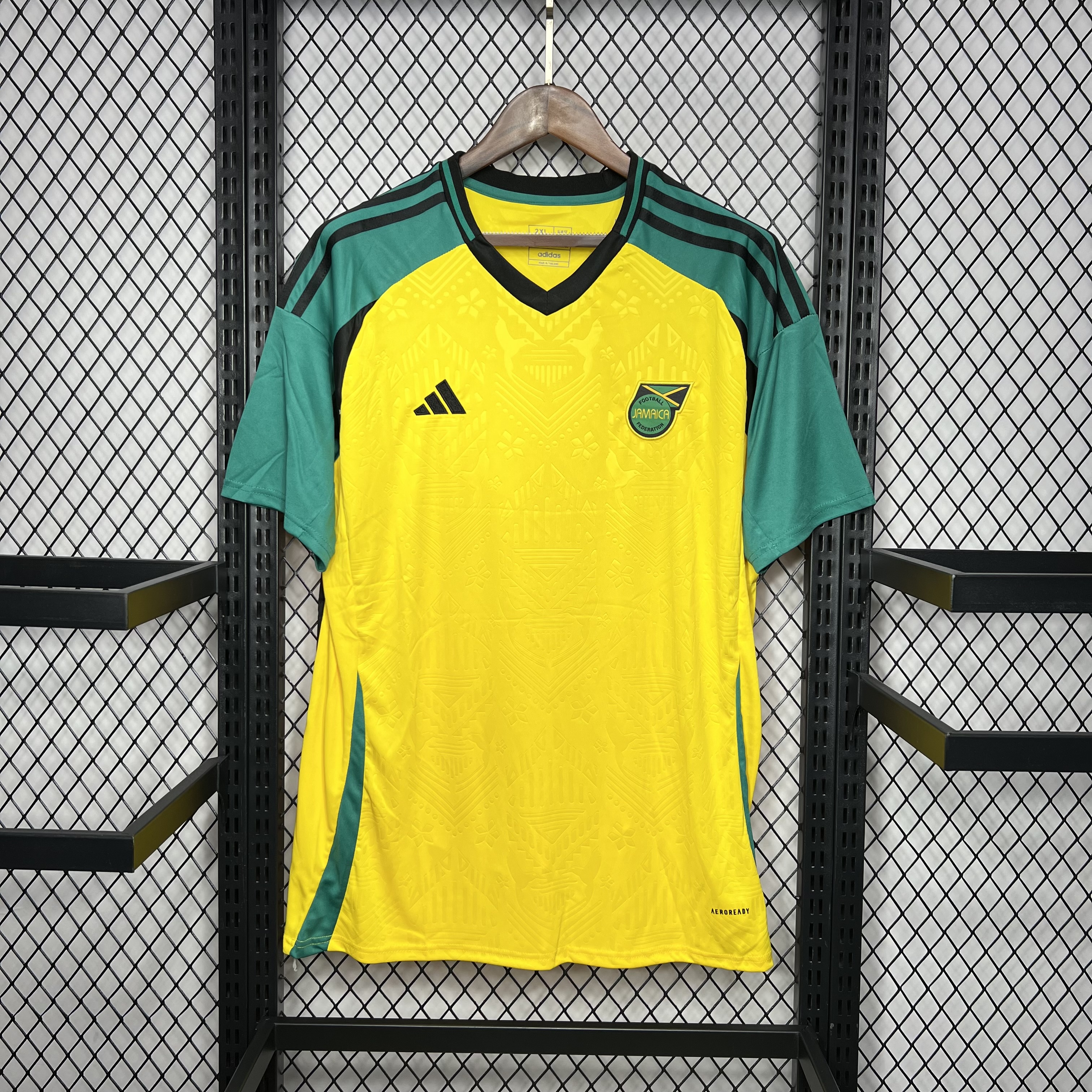 Jamaica 24-25 Home Stadium Jersey - Fans Version - ReplicasJersey