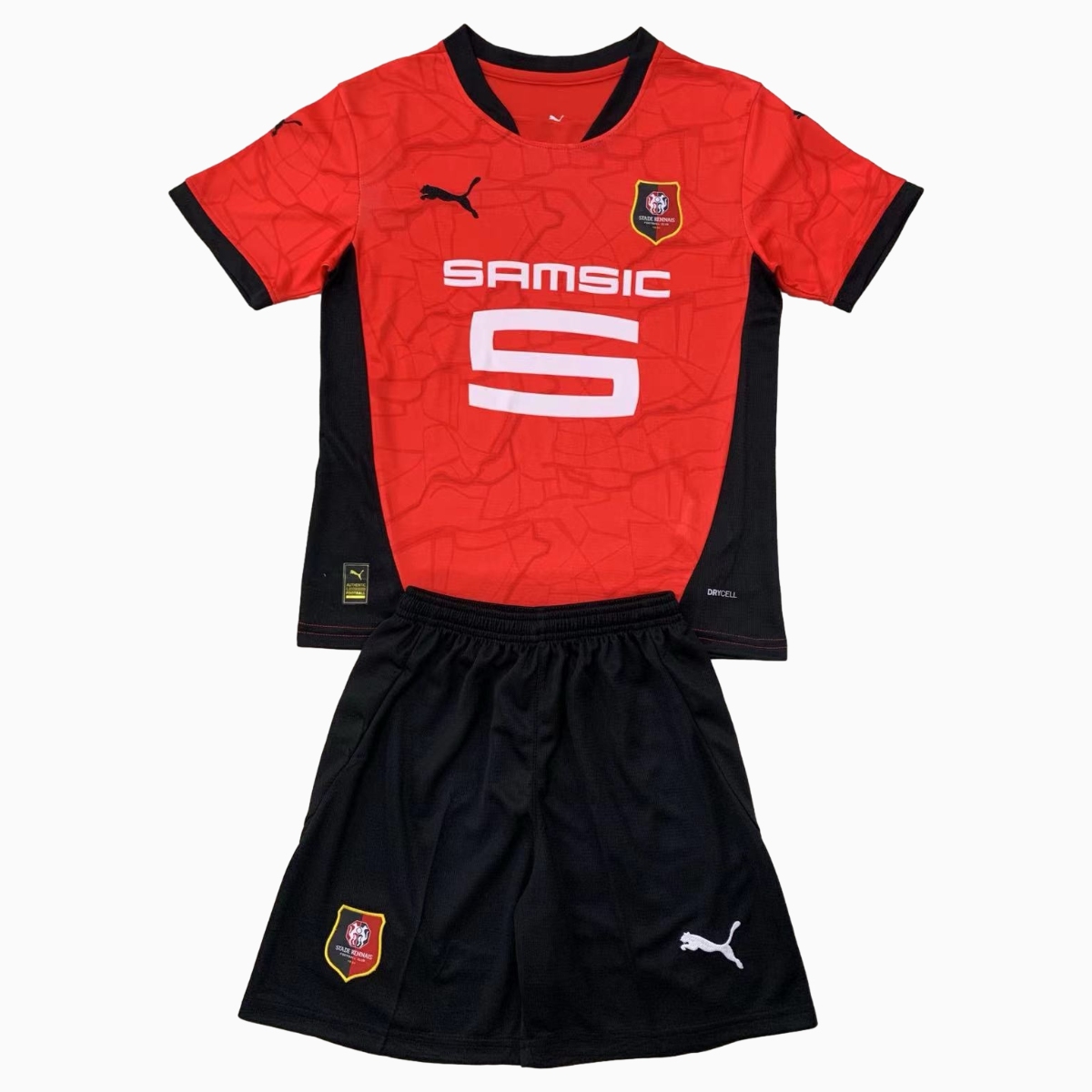 Stade Rennais 24-25 Home Kids Kit - ReplicasJersey