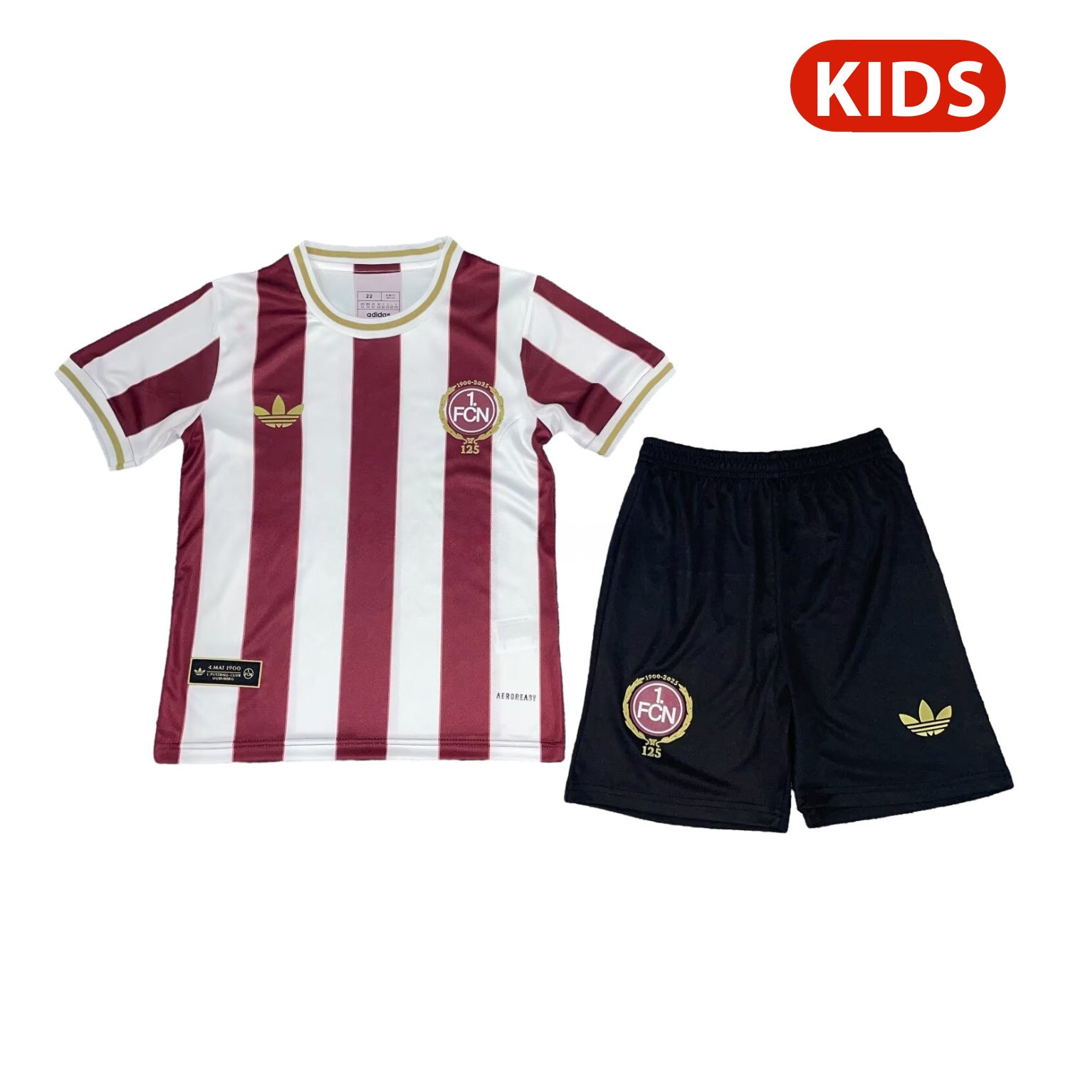 Nürnberg 24-25 125-Year Anniversary Kids Kit - ReplicasJersey