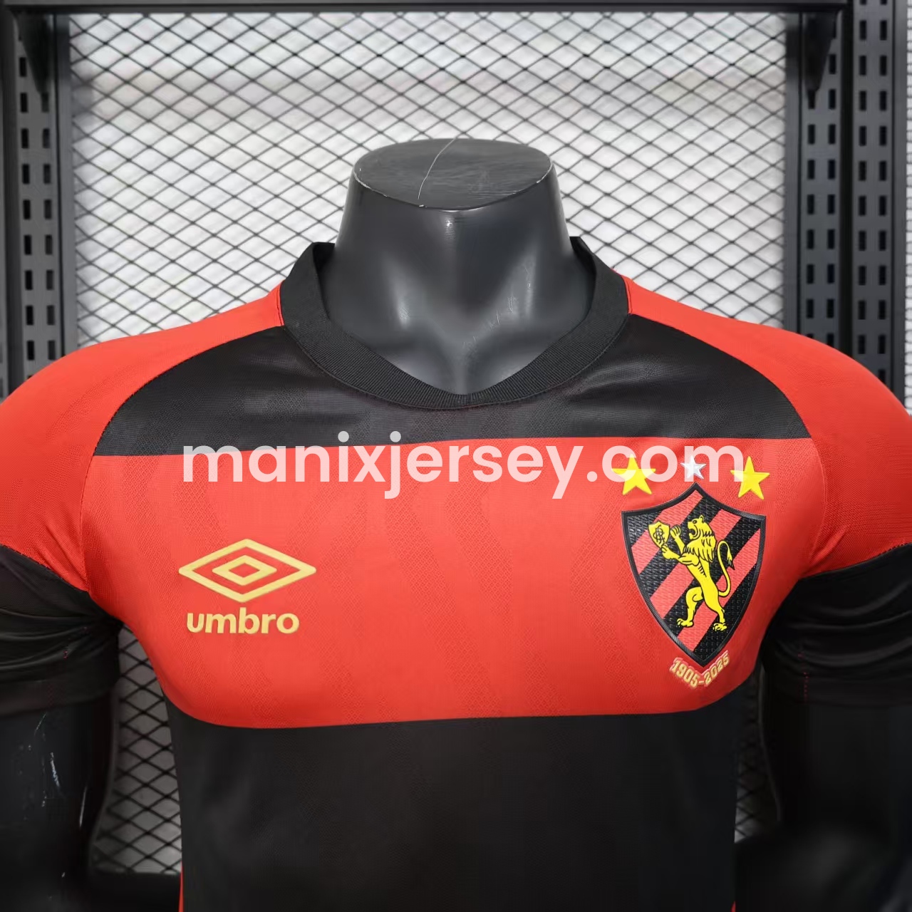 Sport Recife 25-26 Home Unsponsored Jersey - Player Version - ReplicasJersey