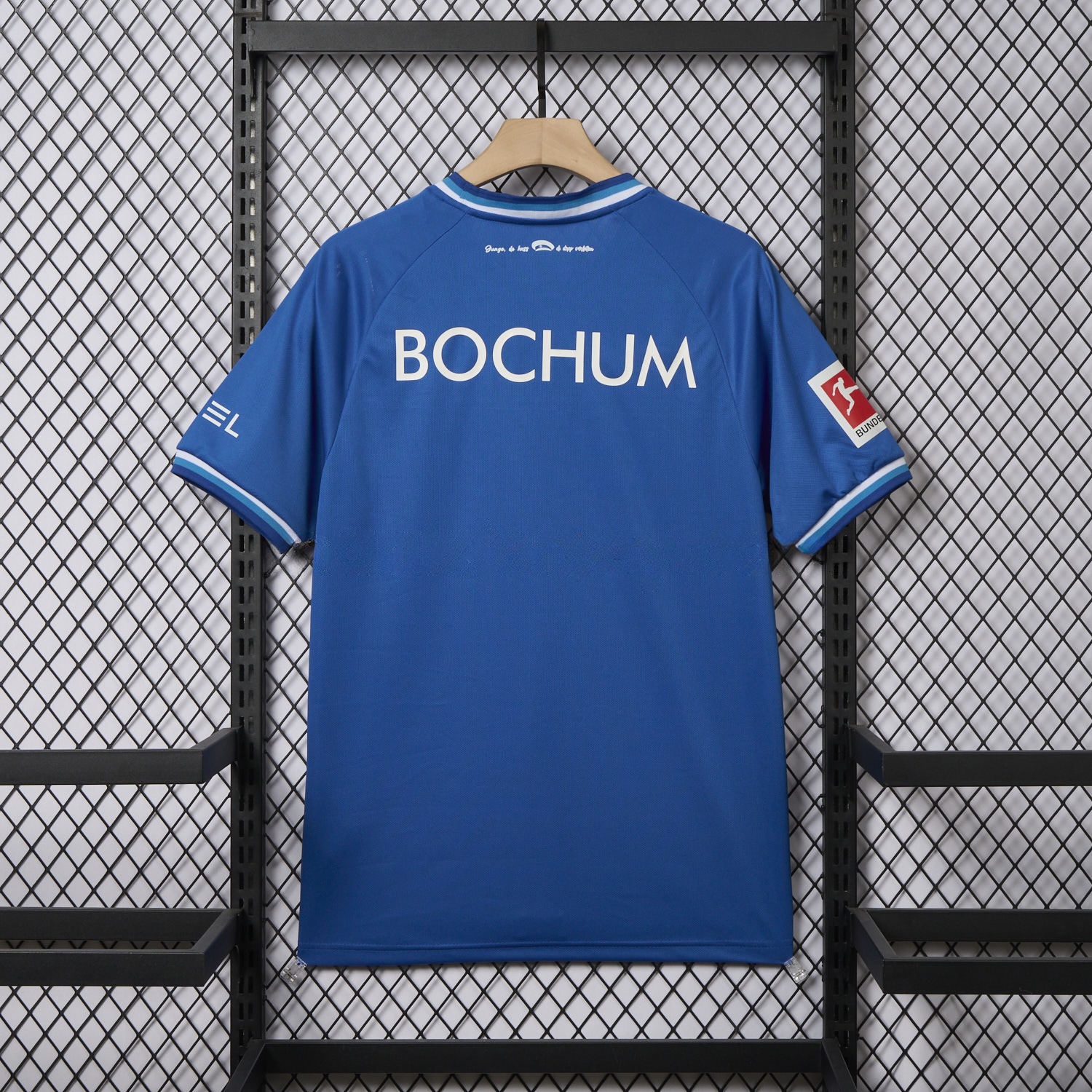 Bochum 24-25 White Slanted Stripe Special Jersey with Sponsors - Fans Version - ReplicasJersey
