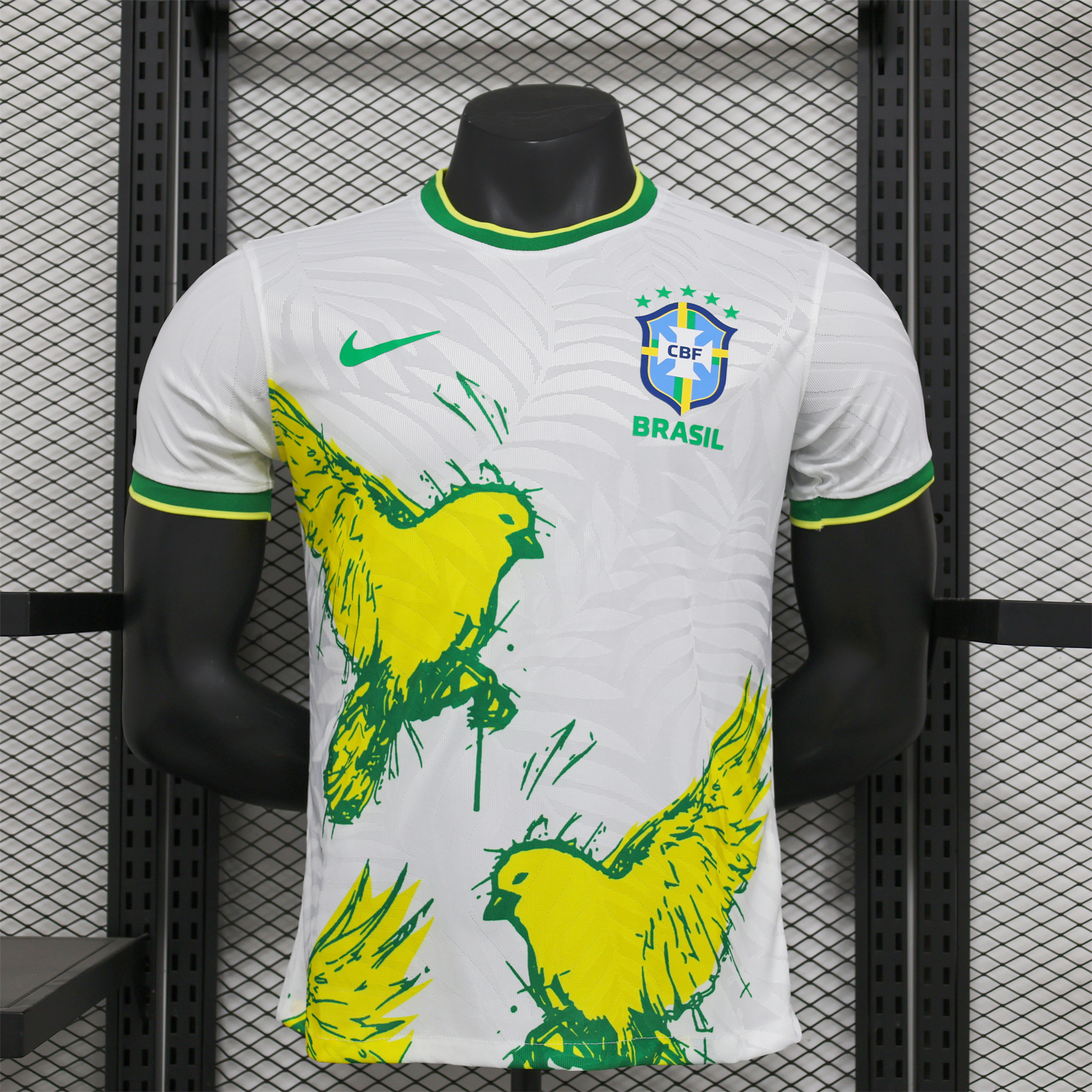 Brazil 2024 White Dove Special Edition Jersey - Player Version - ReplicasJersey