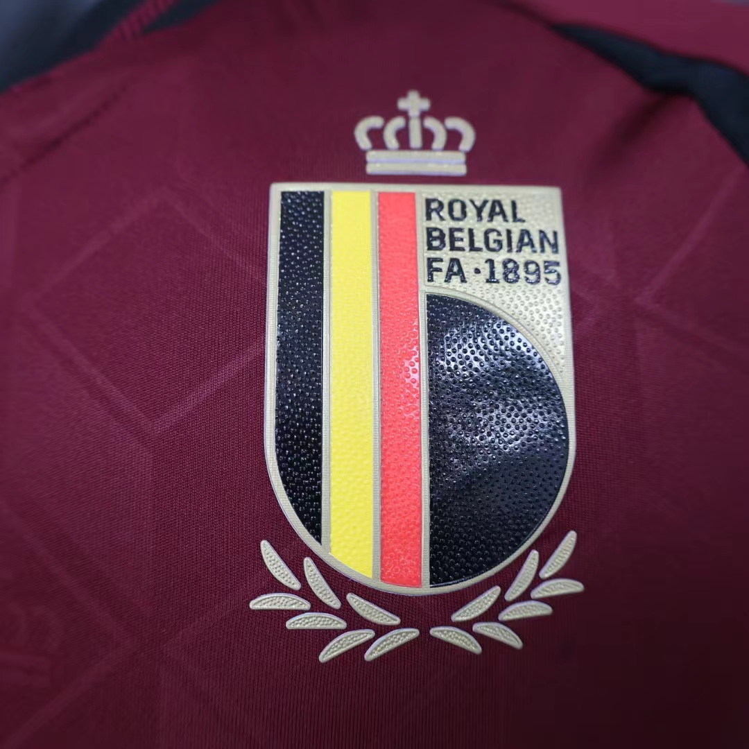 Belgium 2024 Home Stadium Jersey - Player Version - ReplicasJersey