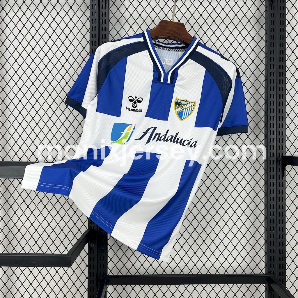Málaga 24-25 La Liga Promotion 25th Anniversary Jersey - Fans Version - ReplicasJersey